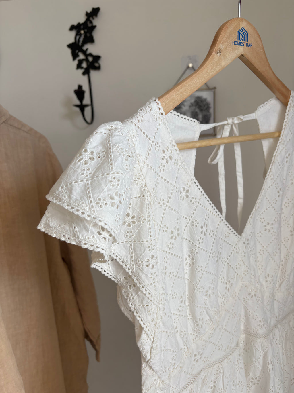 ALL SAINTS EYELET DRESS UK10