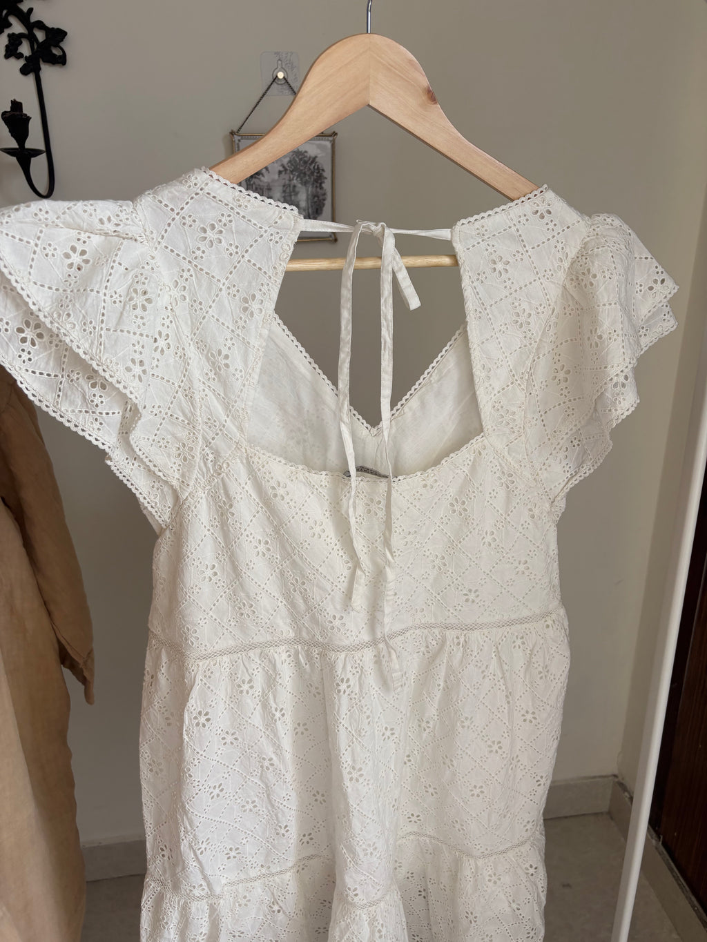 ALL SAINTS EYELET DRESS UK10
