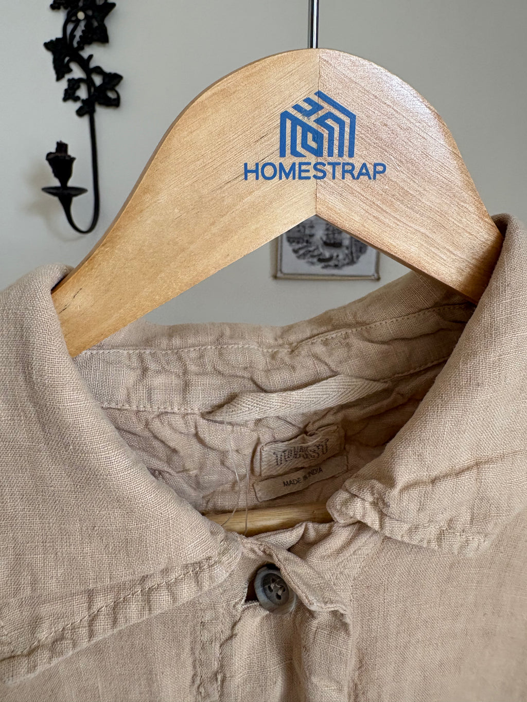 TOAST LINEN SHIRT DRESS L