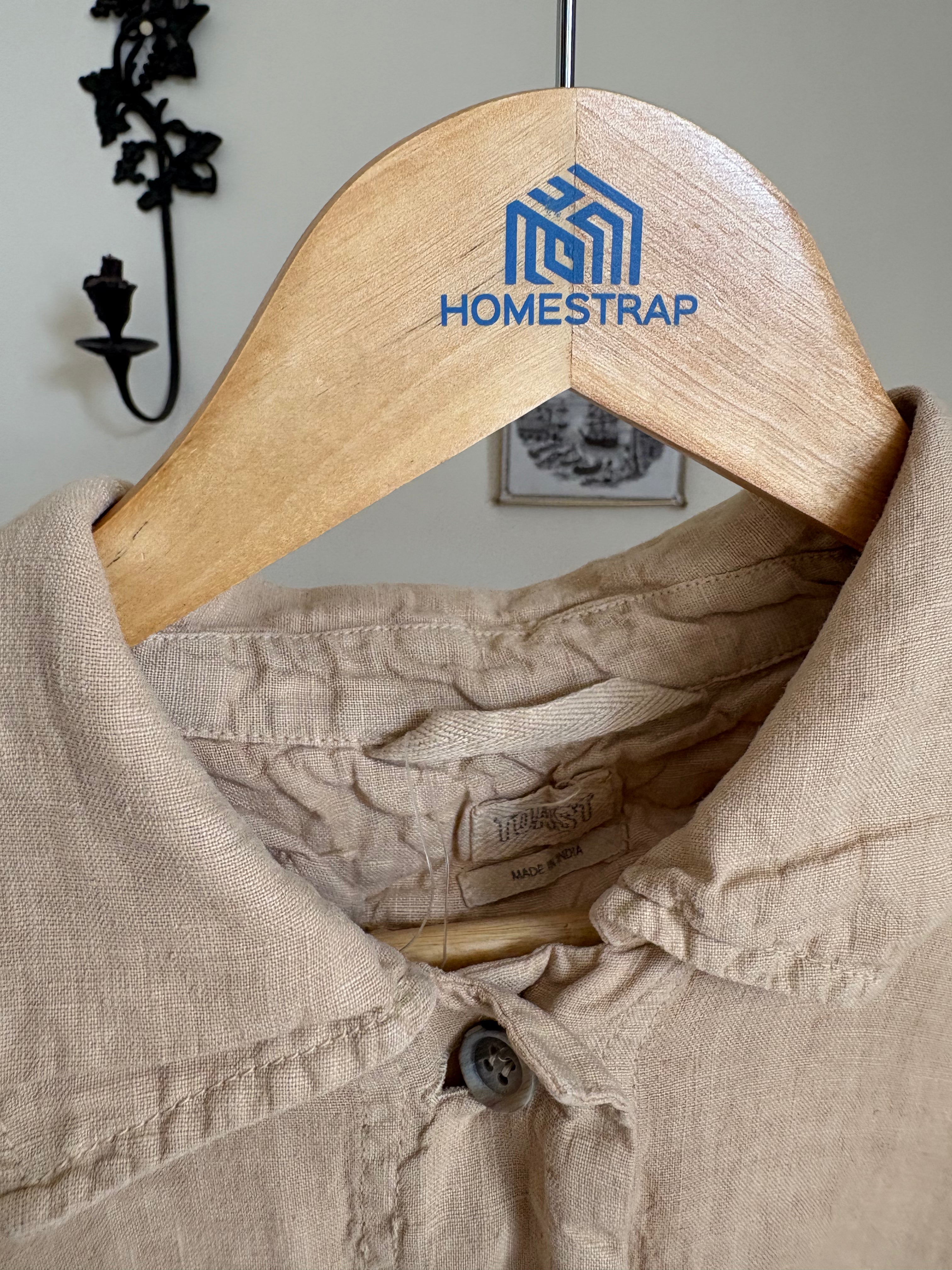 TOAST LINEN SHIRT DRESS L