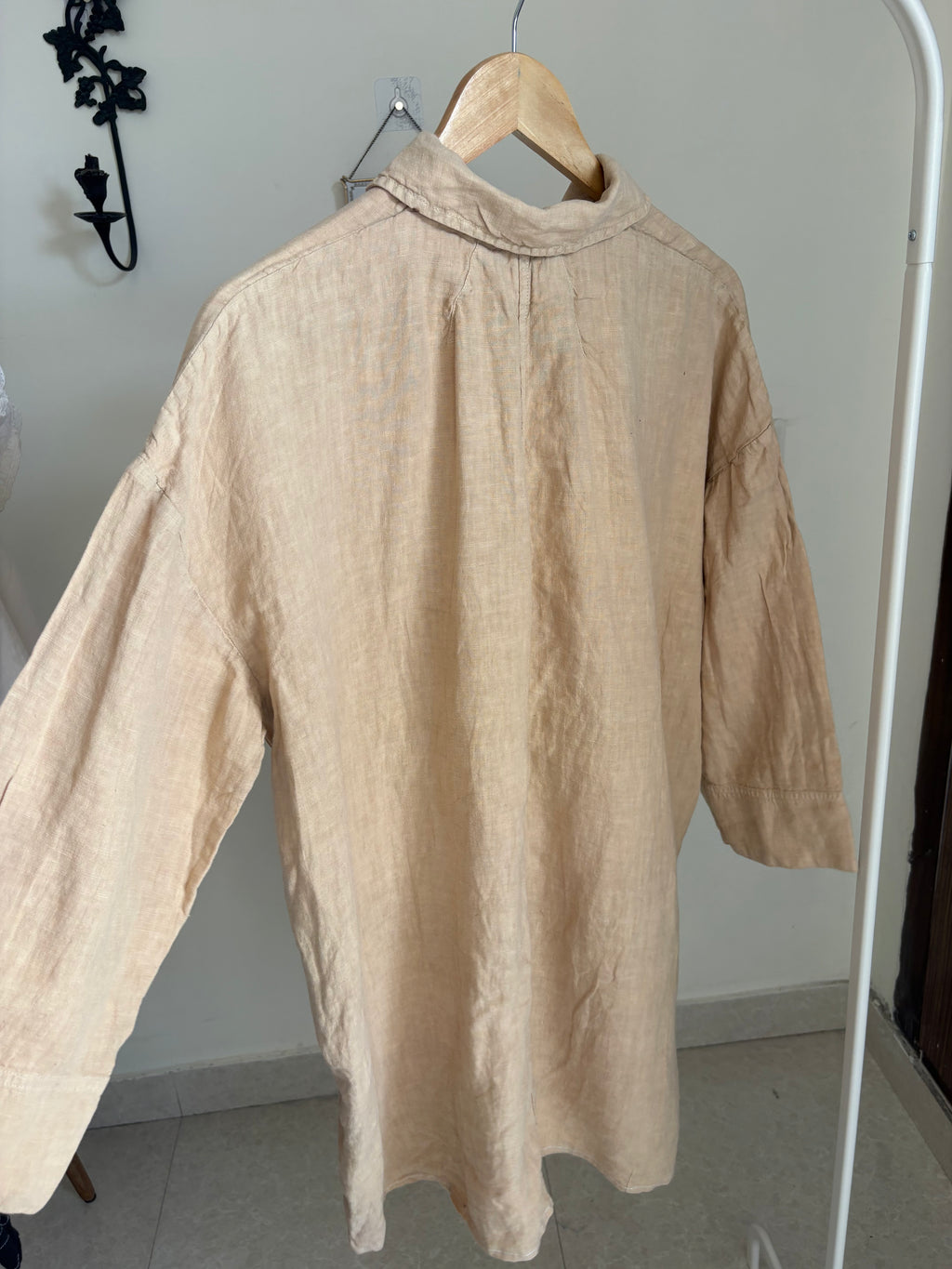 TOAST LINEN SHIRT DRESS L