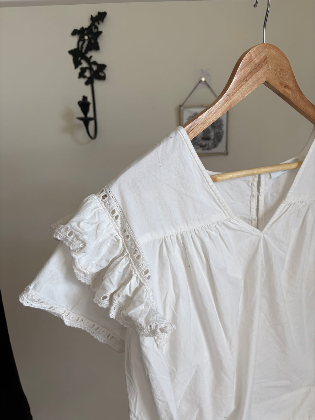 BY BAR AMSTERDAM river poplin blouse | off white S