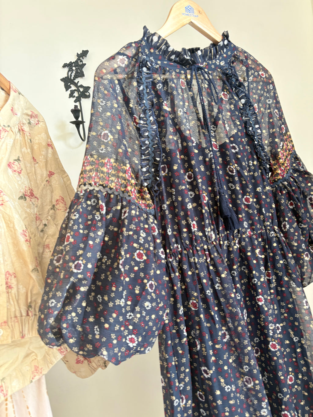 NINE SAVANNA MILLER GEORGETTE DRESS S
