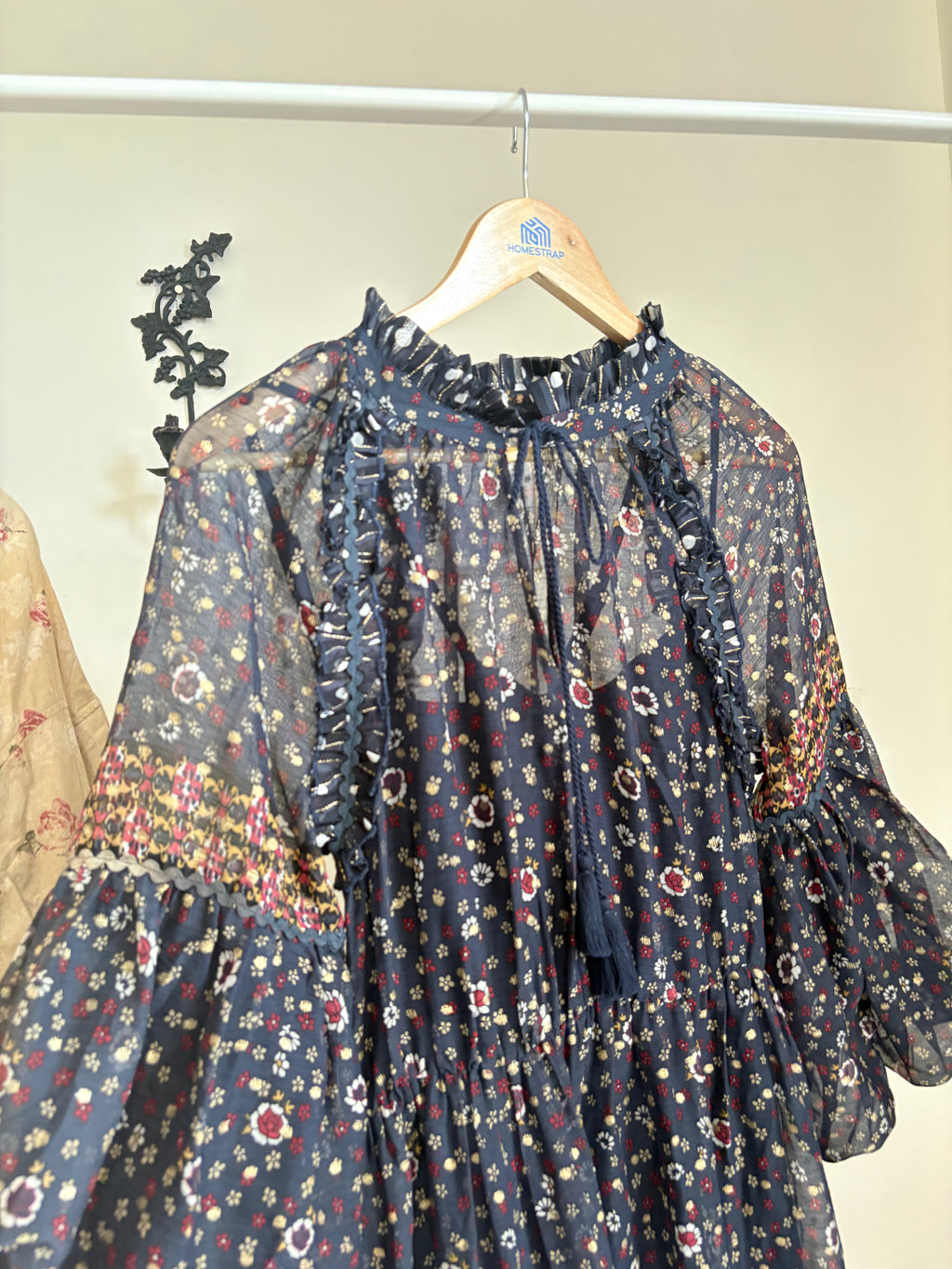 NINE SAVANNA MILLER GEORGETTE DRESS S