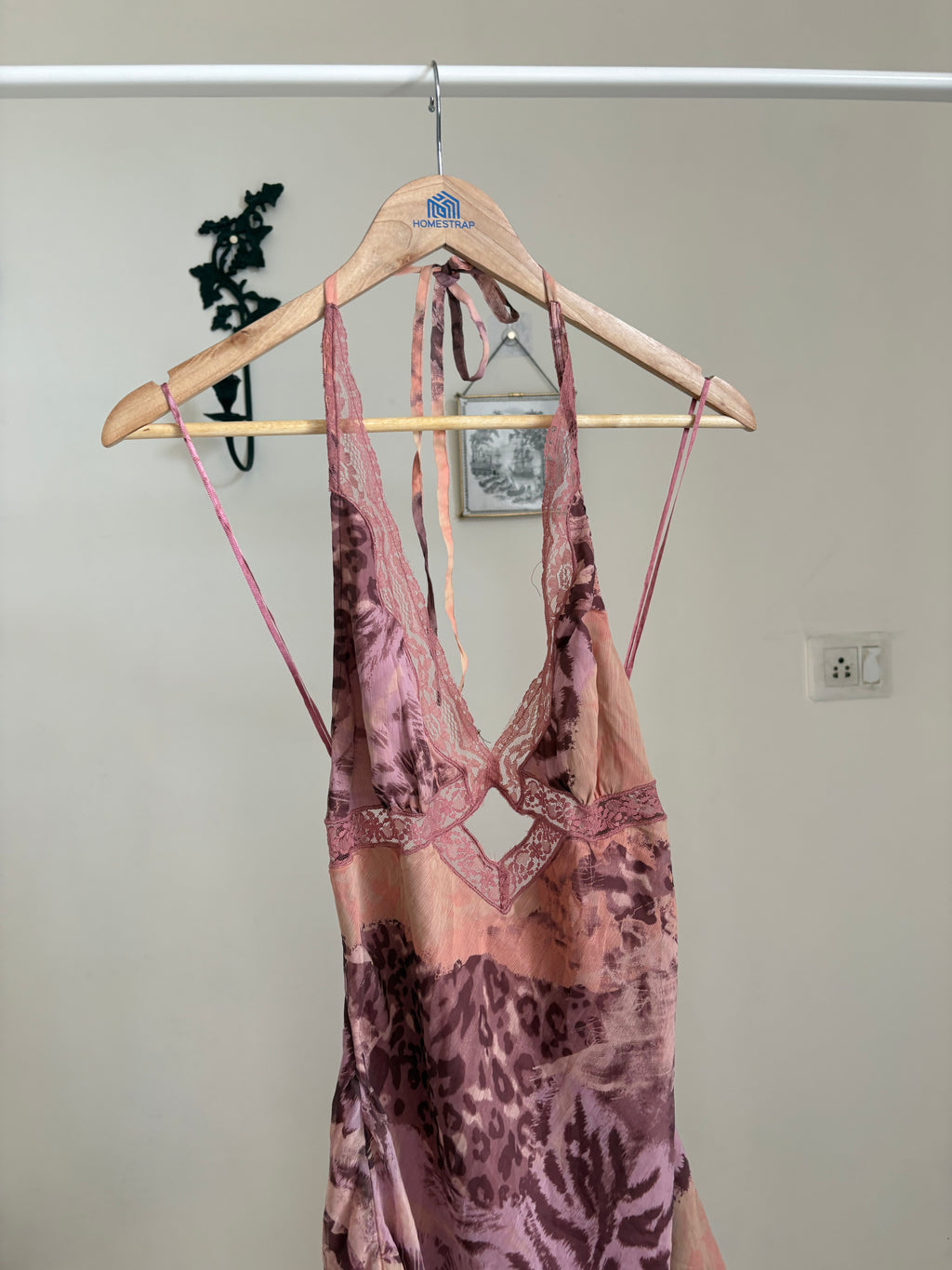 Light Before Dark Jasper Chiffon Midi DRESS S/M