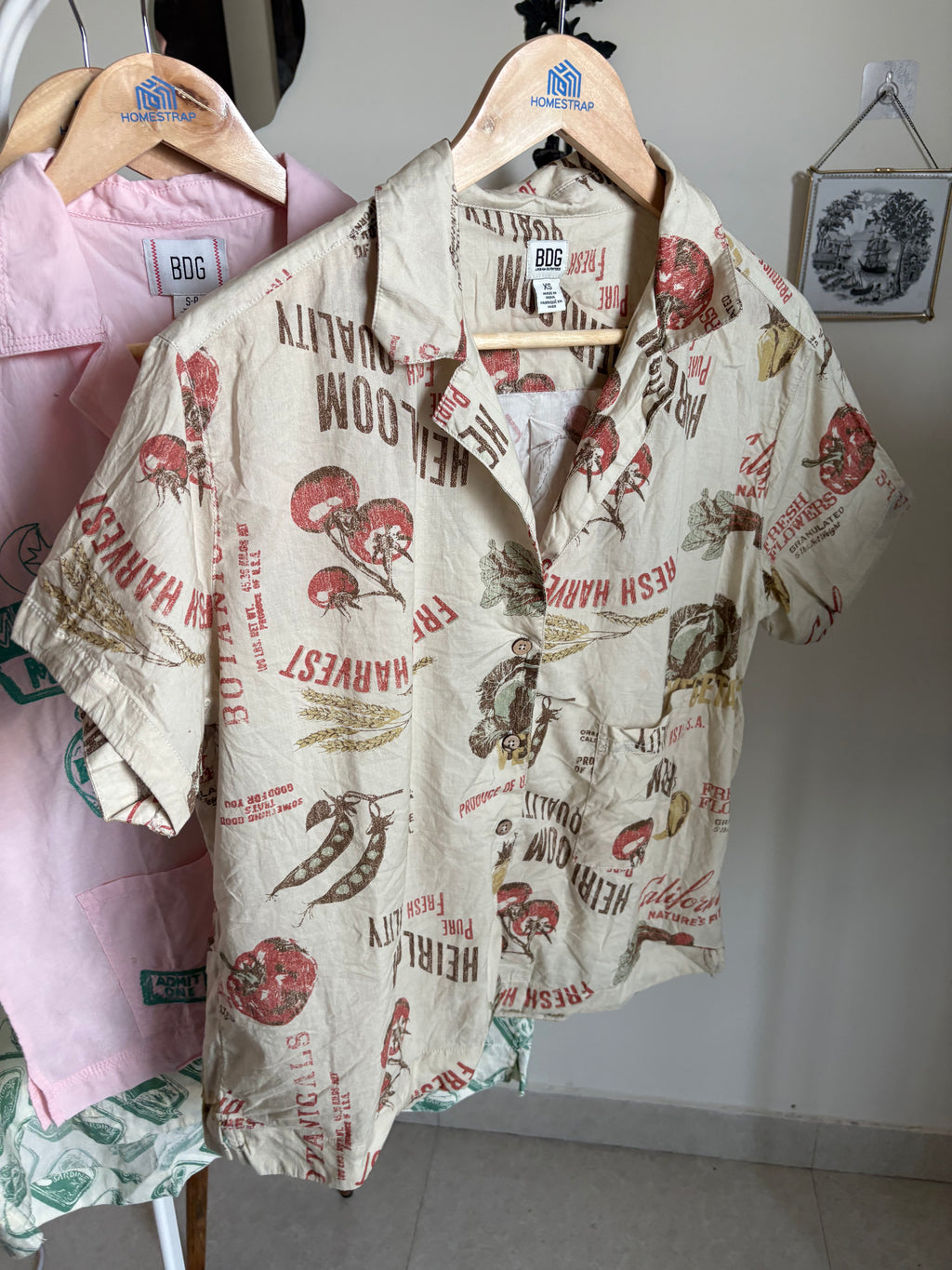 BDG Paige Printed Shirt