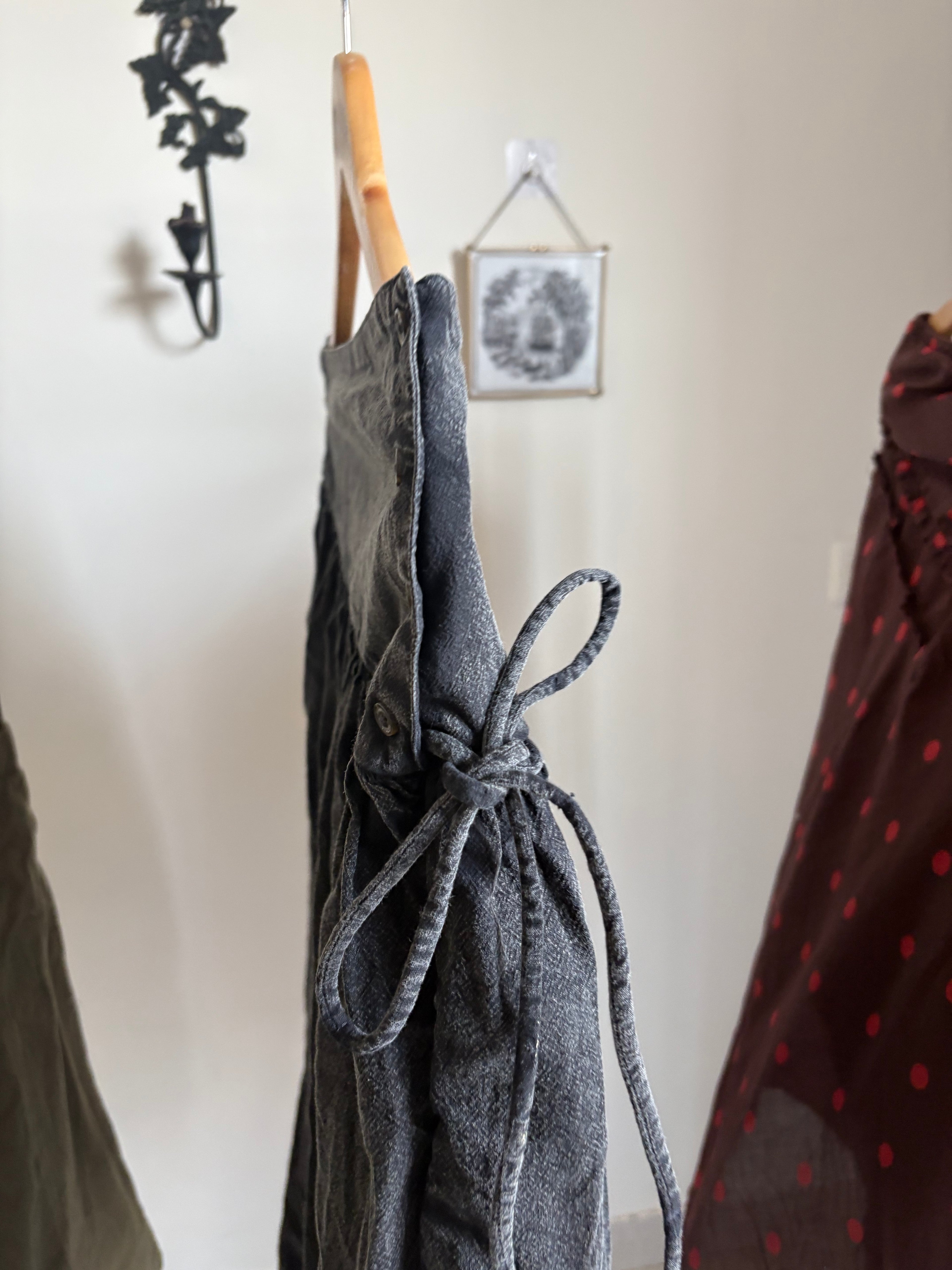 Damson Madder Fia Volume Midi Skirt M