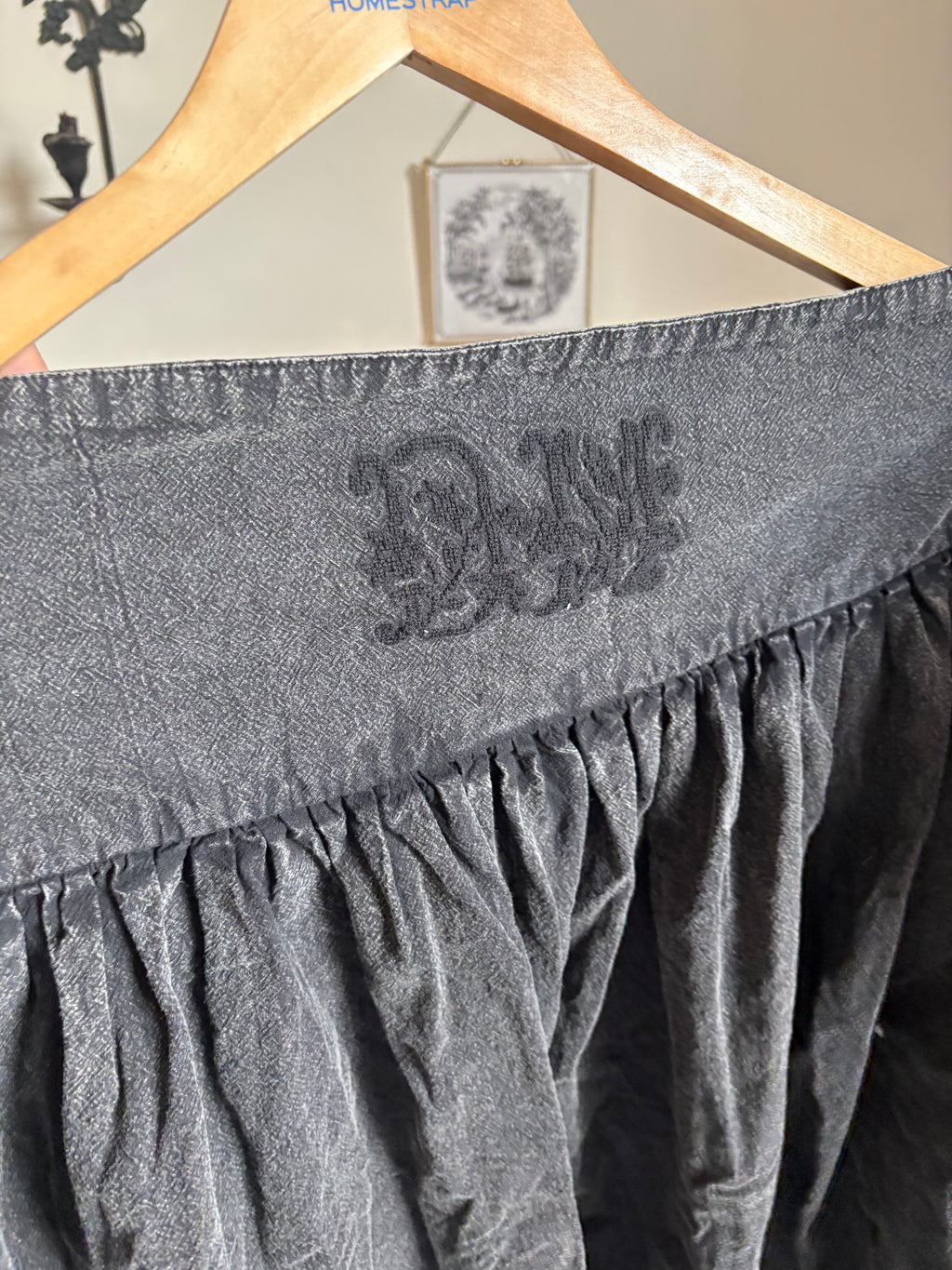 Damson Madder Fia Volume Midi Skirt M