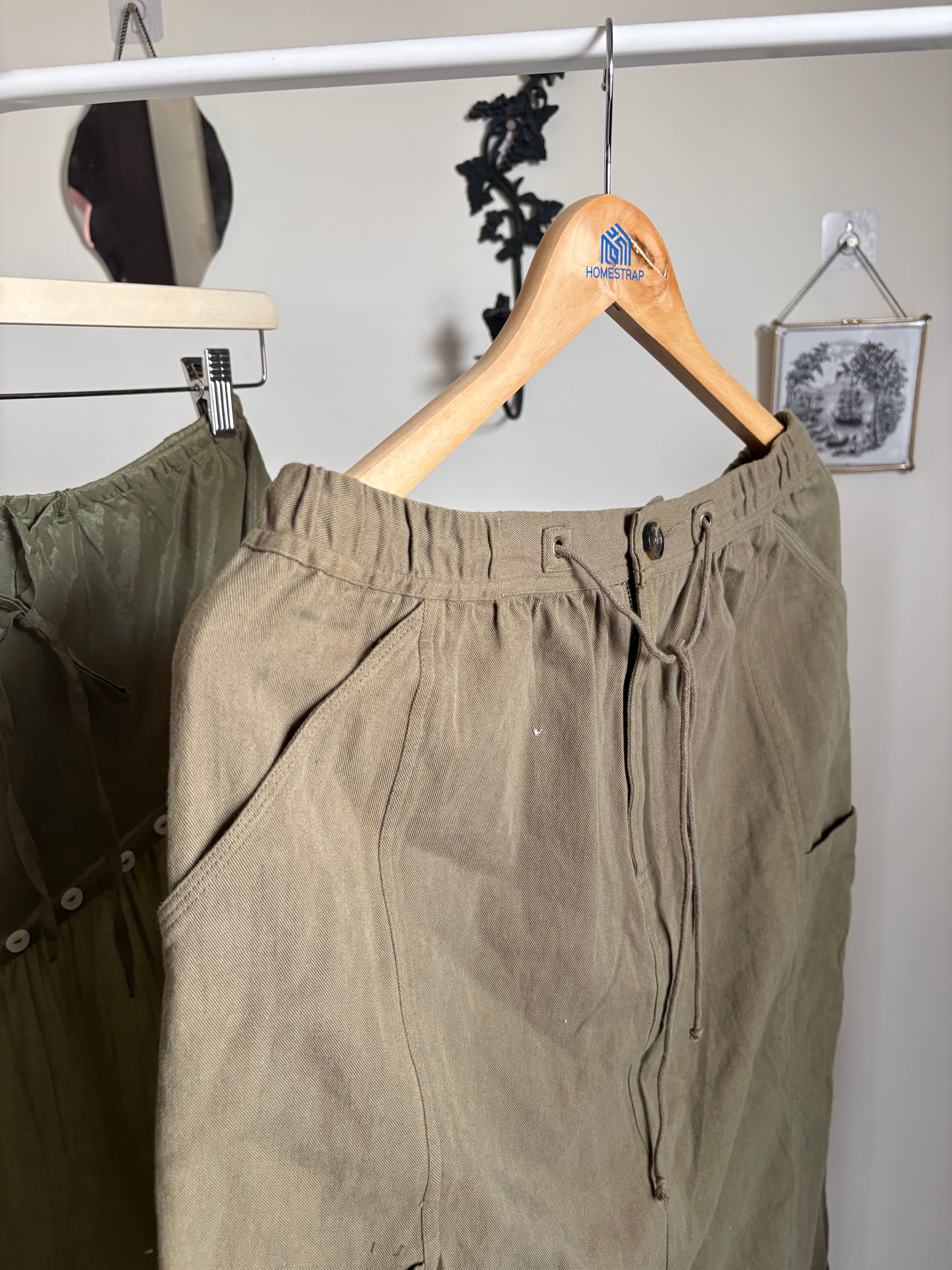 DAMSON MADDER  Vika Cotton Midi Cargo Skirt