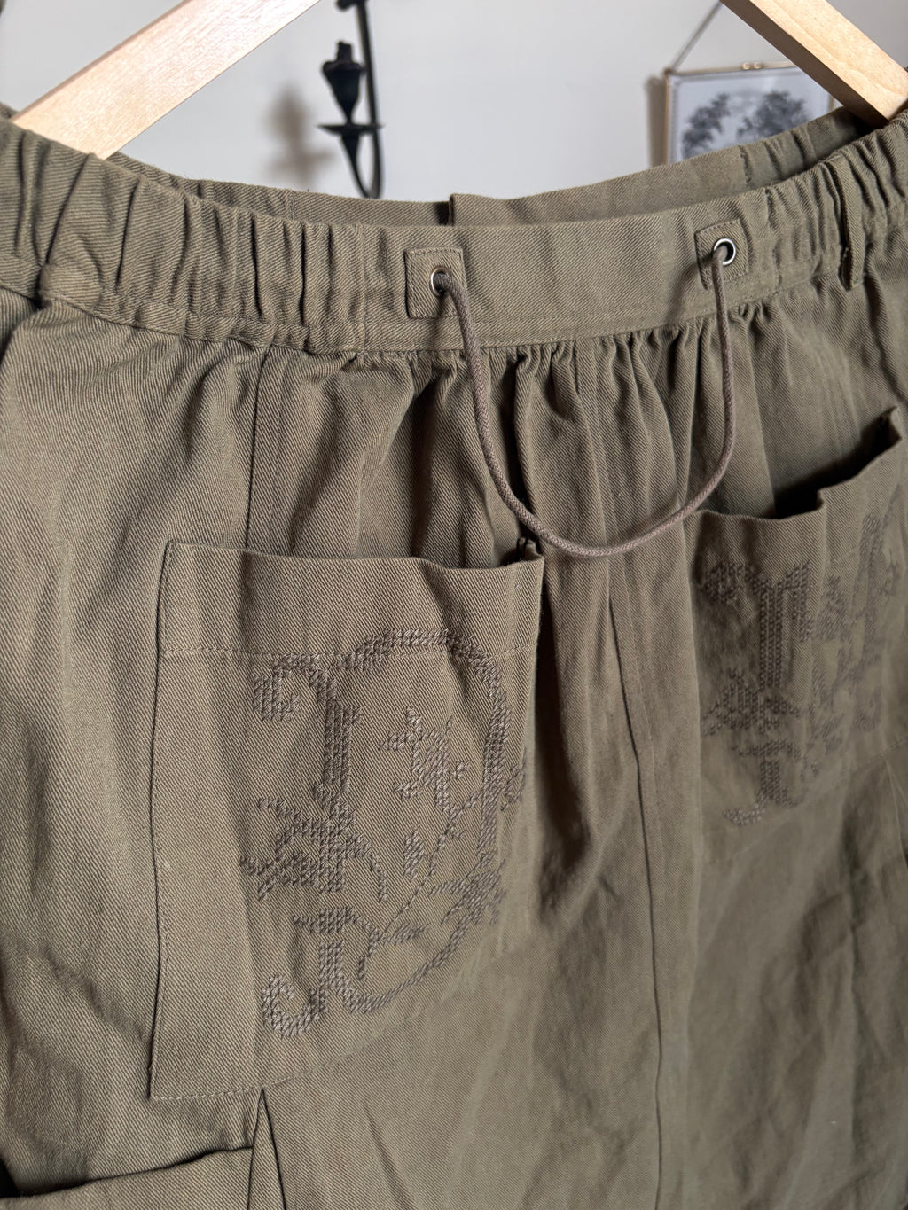 DAMSON MADDER  Vika Cotton Midi Cargo Skirt