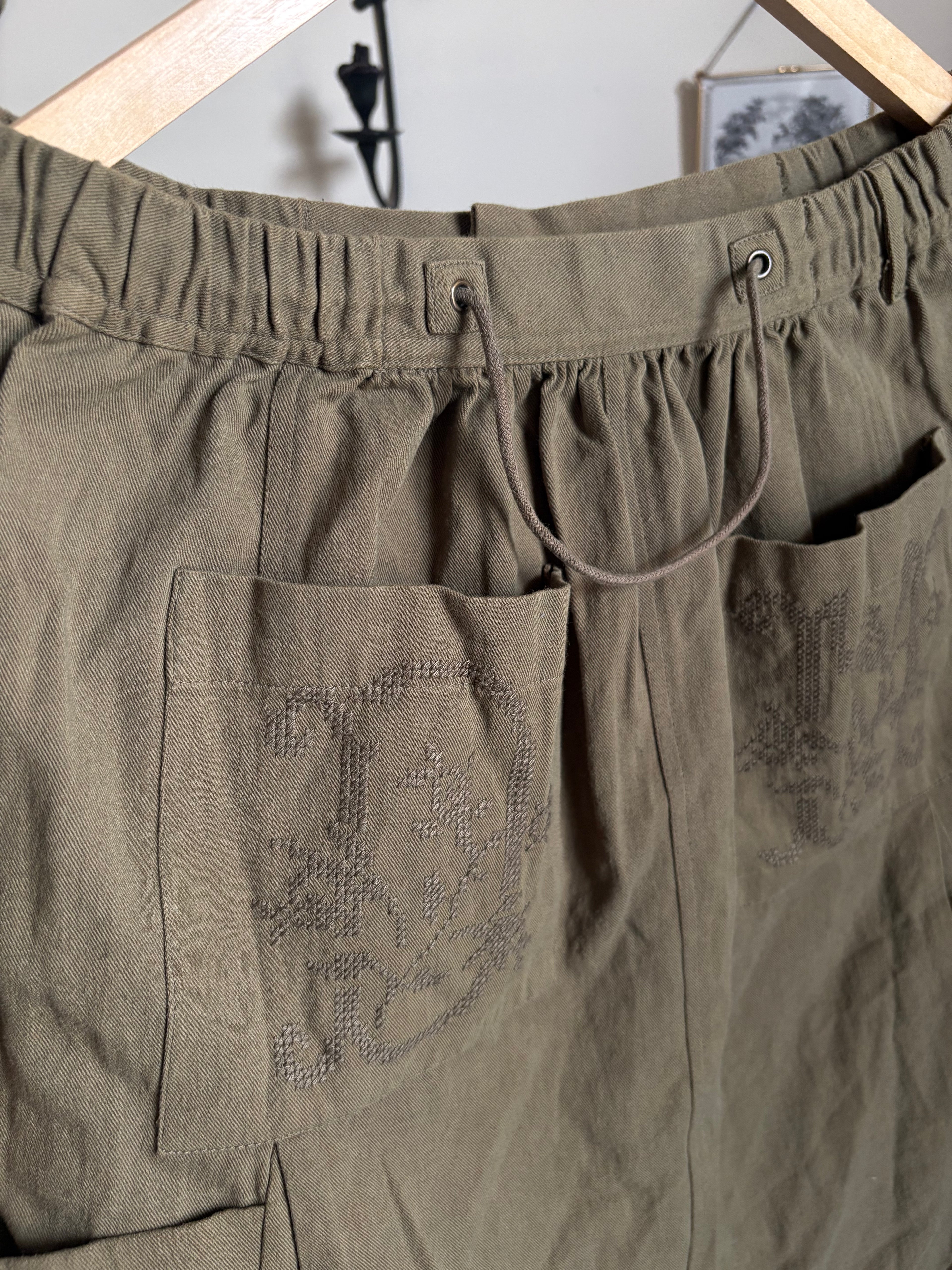 DAMSON MADDER  Vika Cotton Midi Cargo Skirt