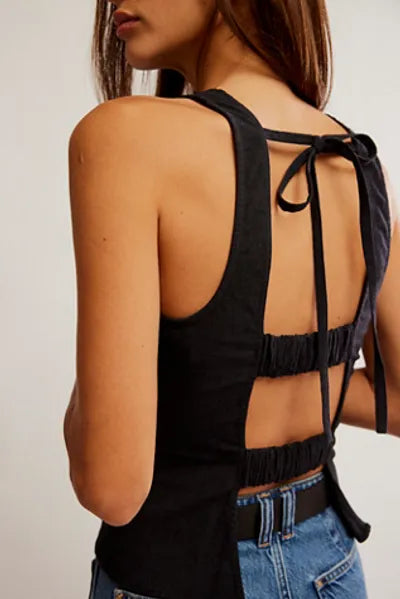 FREE PEOPLE Kaylor Backless Top XS/S
