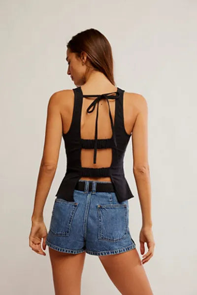 FREE PEOPLE Kaylor Backless Top XS/S