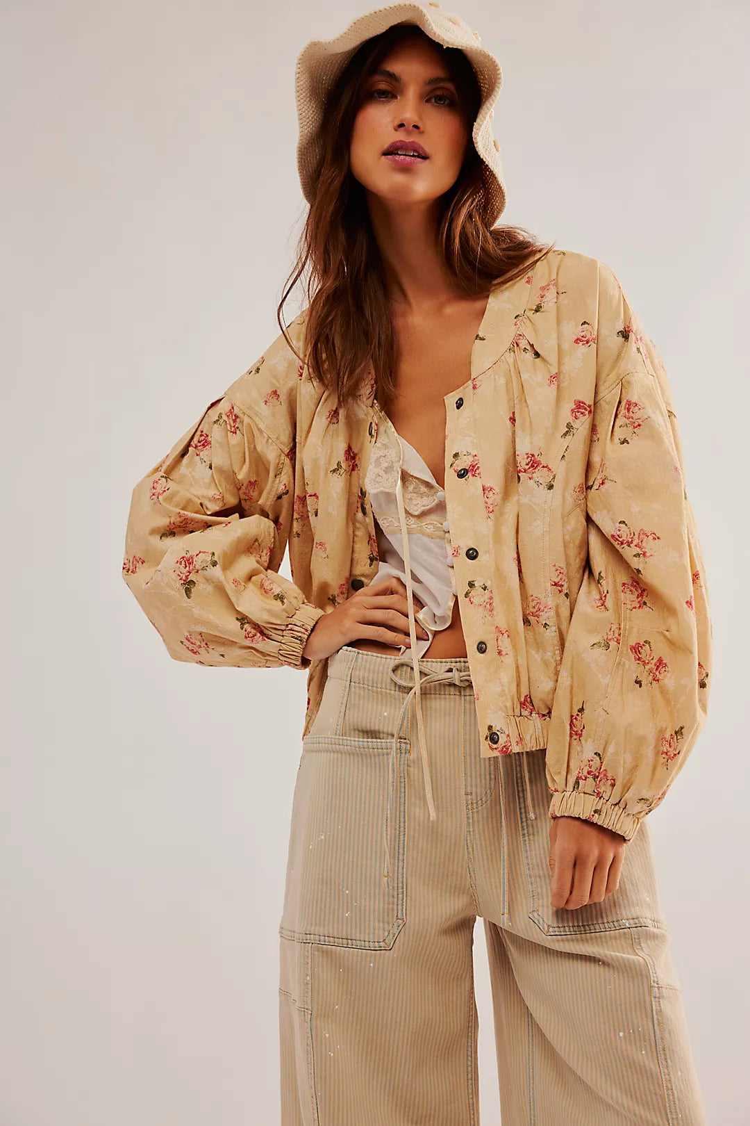 FREE PEOPLE Rory Bomber Jacket S