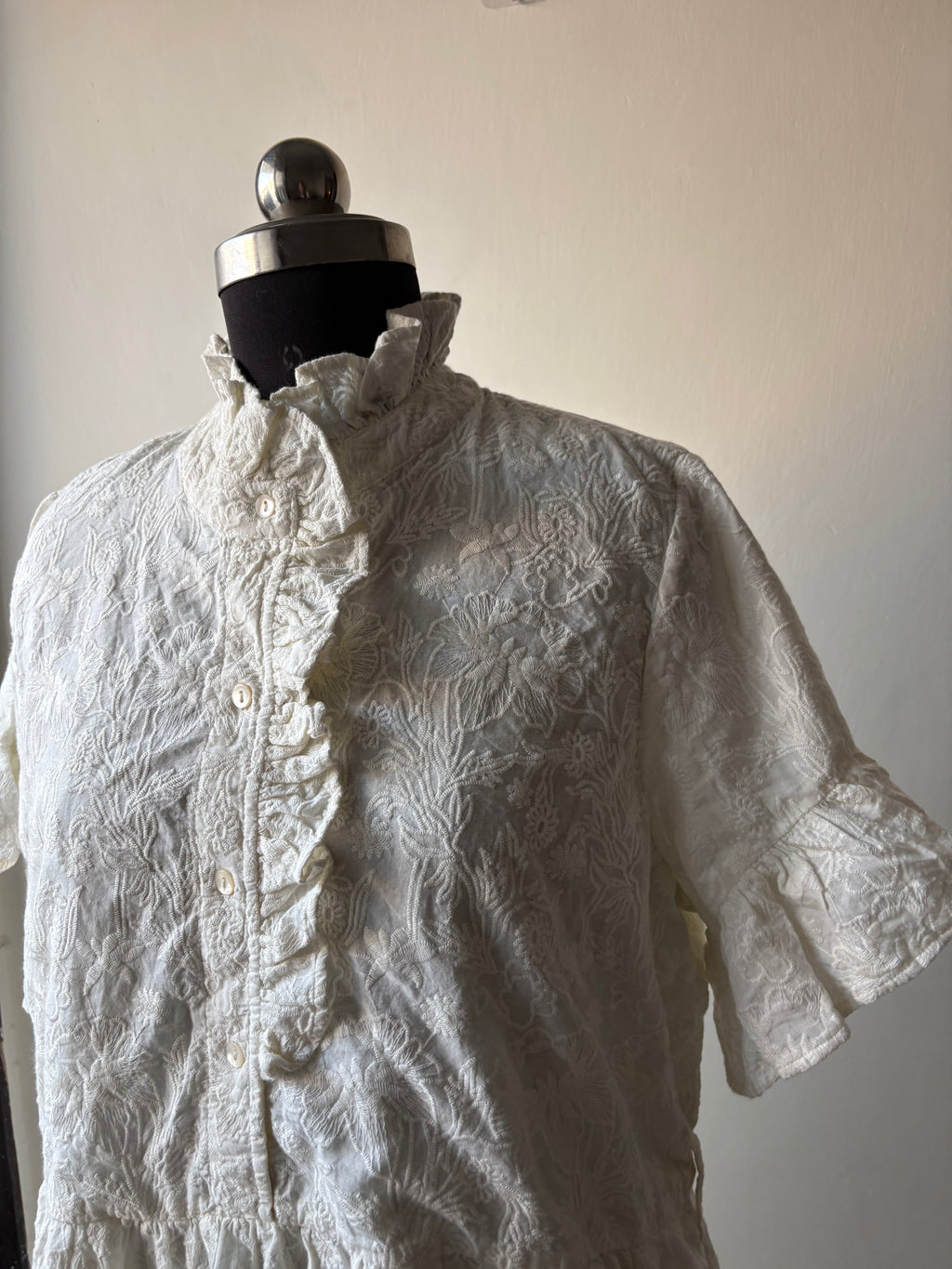 Mille Violetta Dress in white L