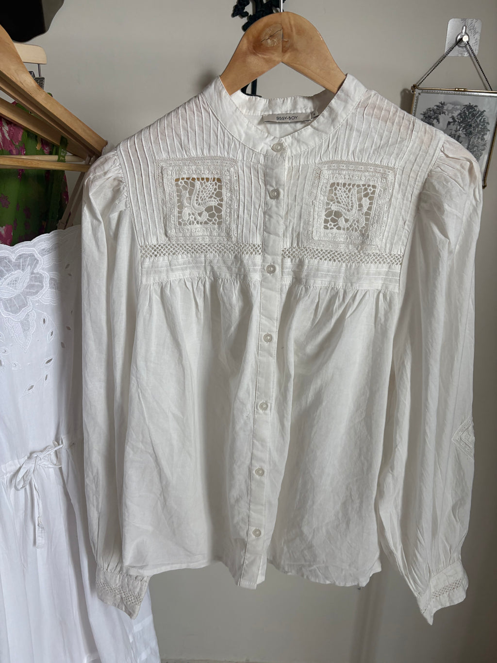 Sissy-Boy MIT-DETAILS - Button-down blouse S