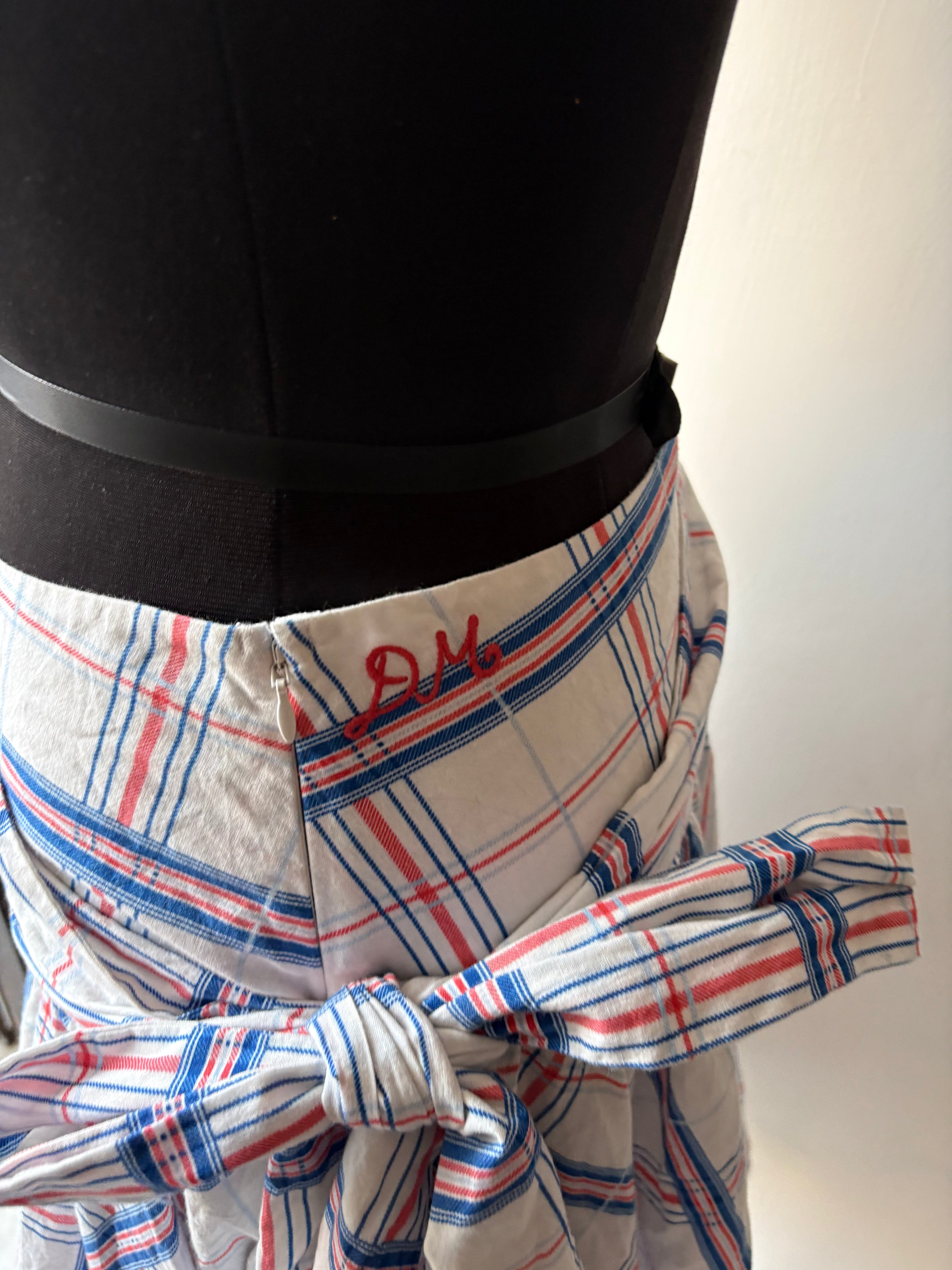 DM sample hanky skirt and top UK 10