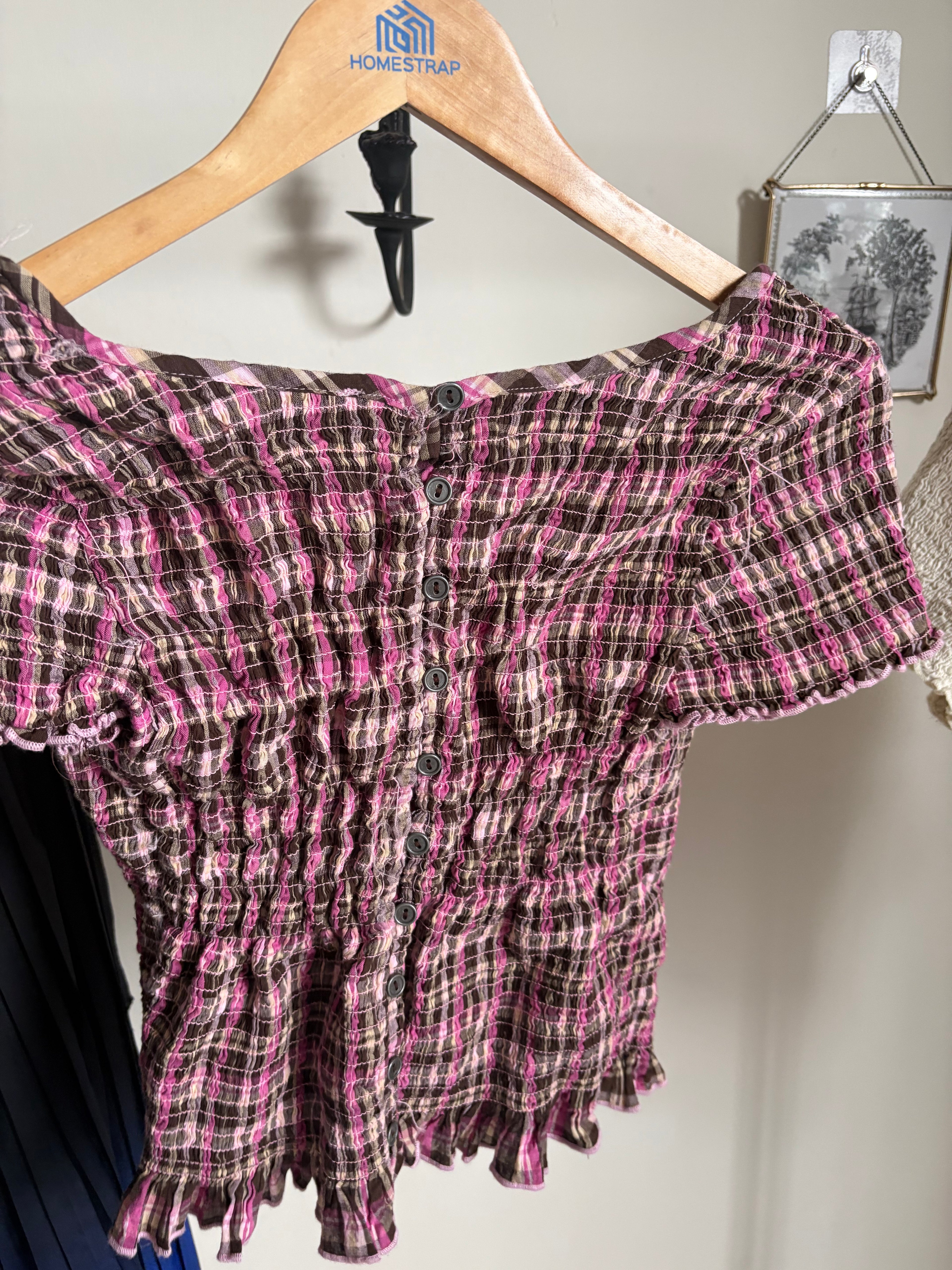 FREE PEOPLE BRAVEHEART REVERSIBLE TOP S/M