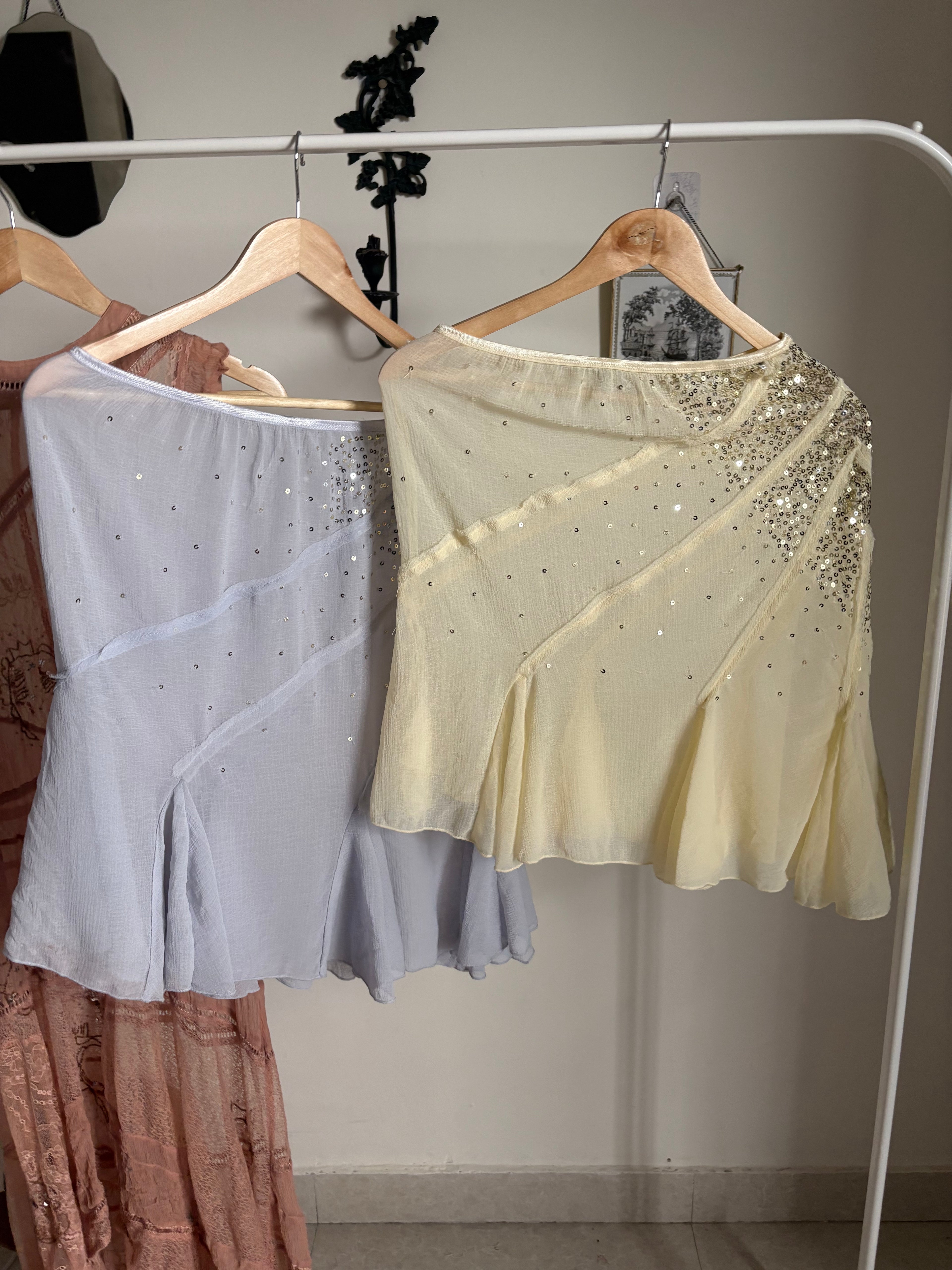 FREE PEOPLE True Angel Embellished Half Slip