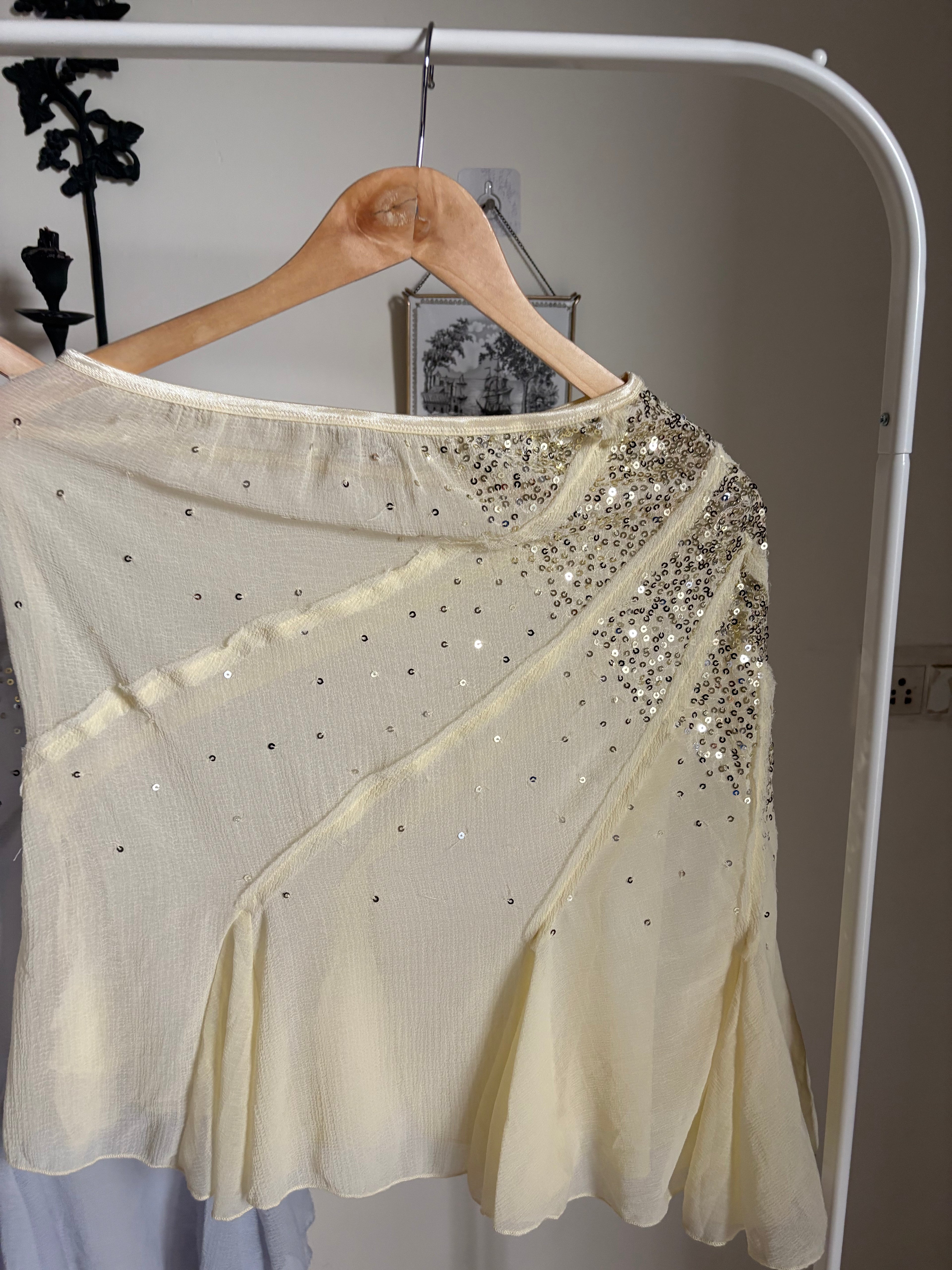 FREE PEOPLE True Angel Embellished Half Slip
