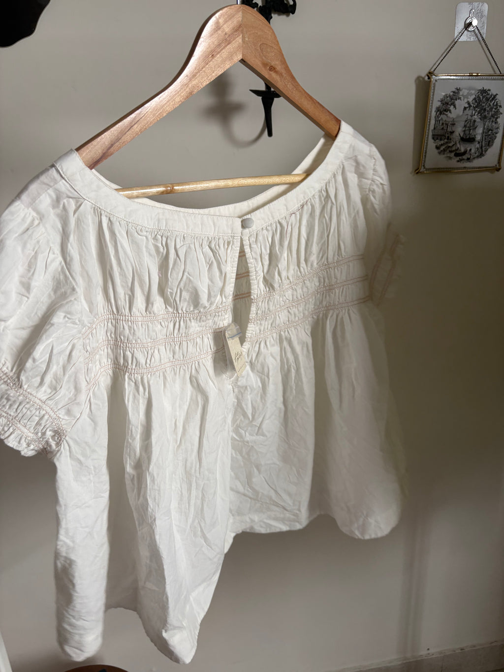 FREE PEOPLE Swing Into Spring Top XL
