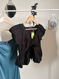 THAT'S IT TIE TOP BLACK L