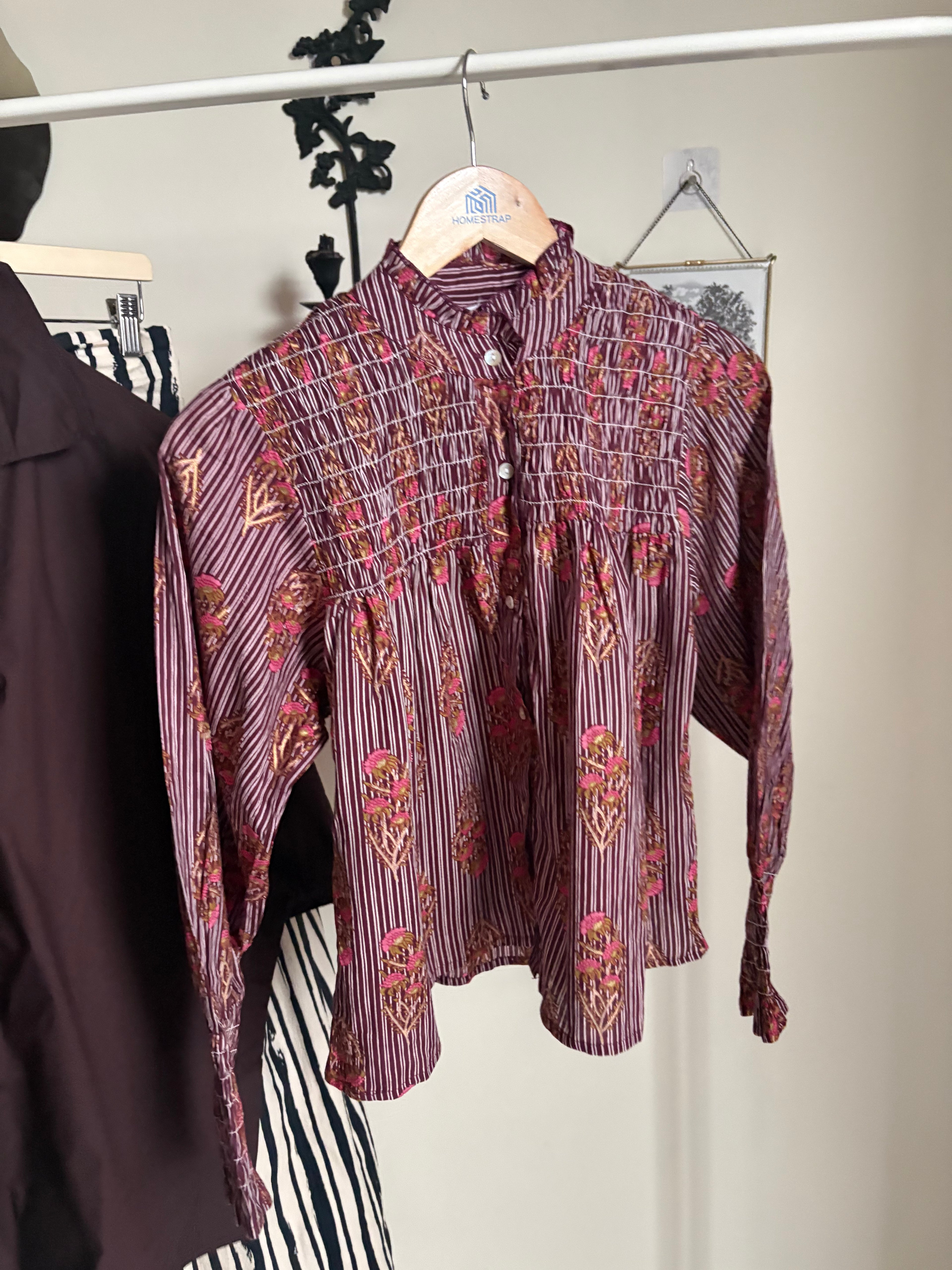 INDIA TOWN STRIPED TOP  XS/S