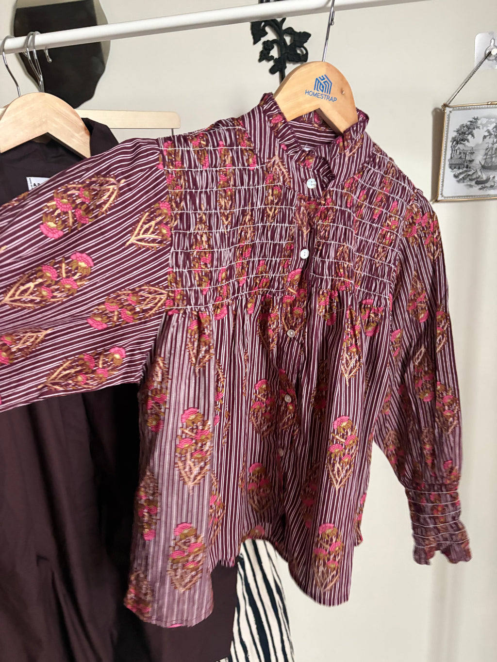 INDIA TOWN STRIPED TOP  XS/S