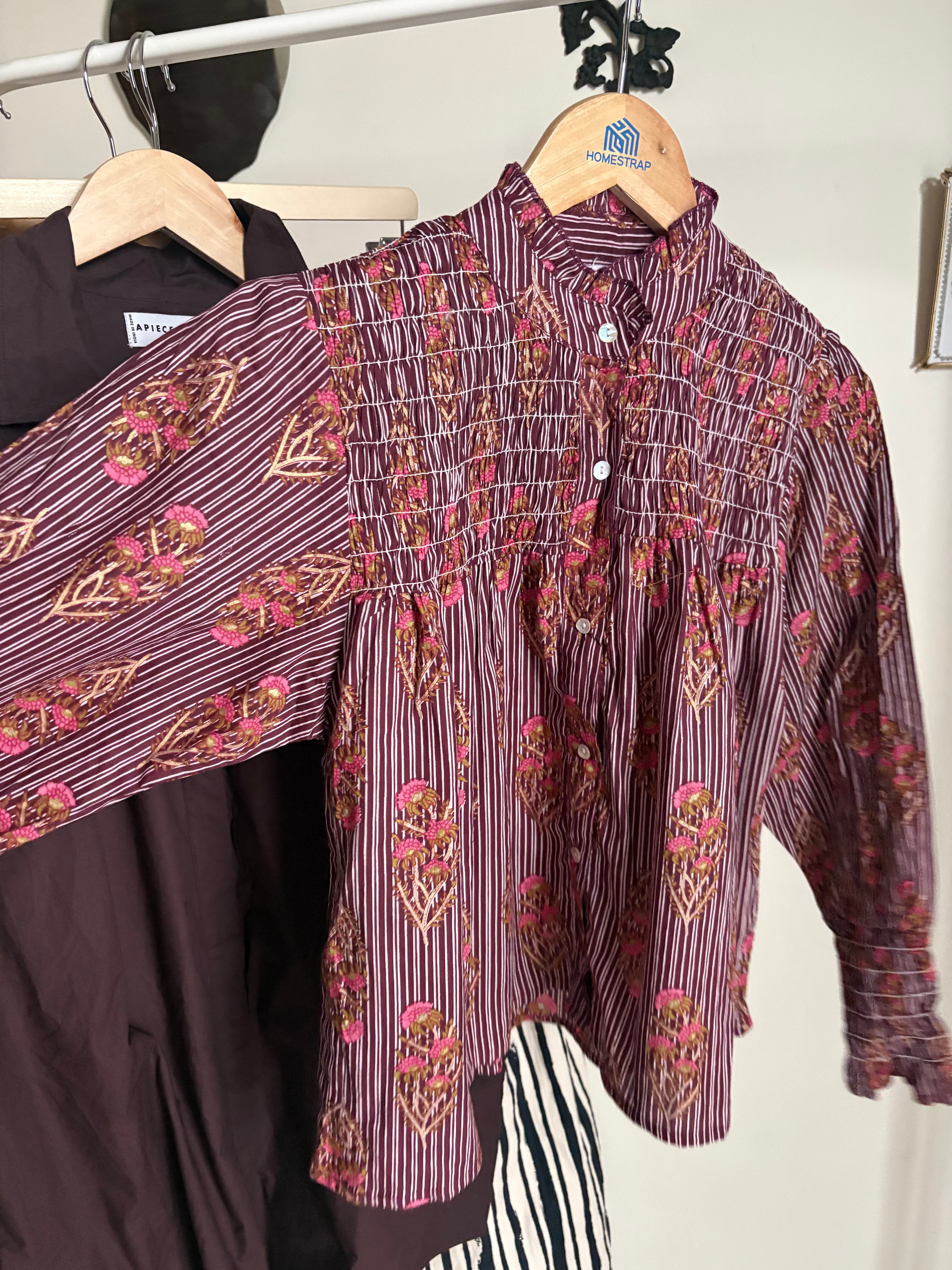 INDIA TOWN STRIPED TOP  XS/S