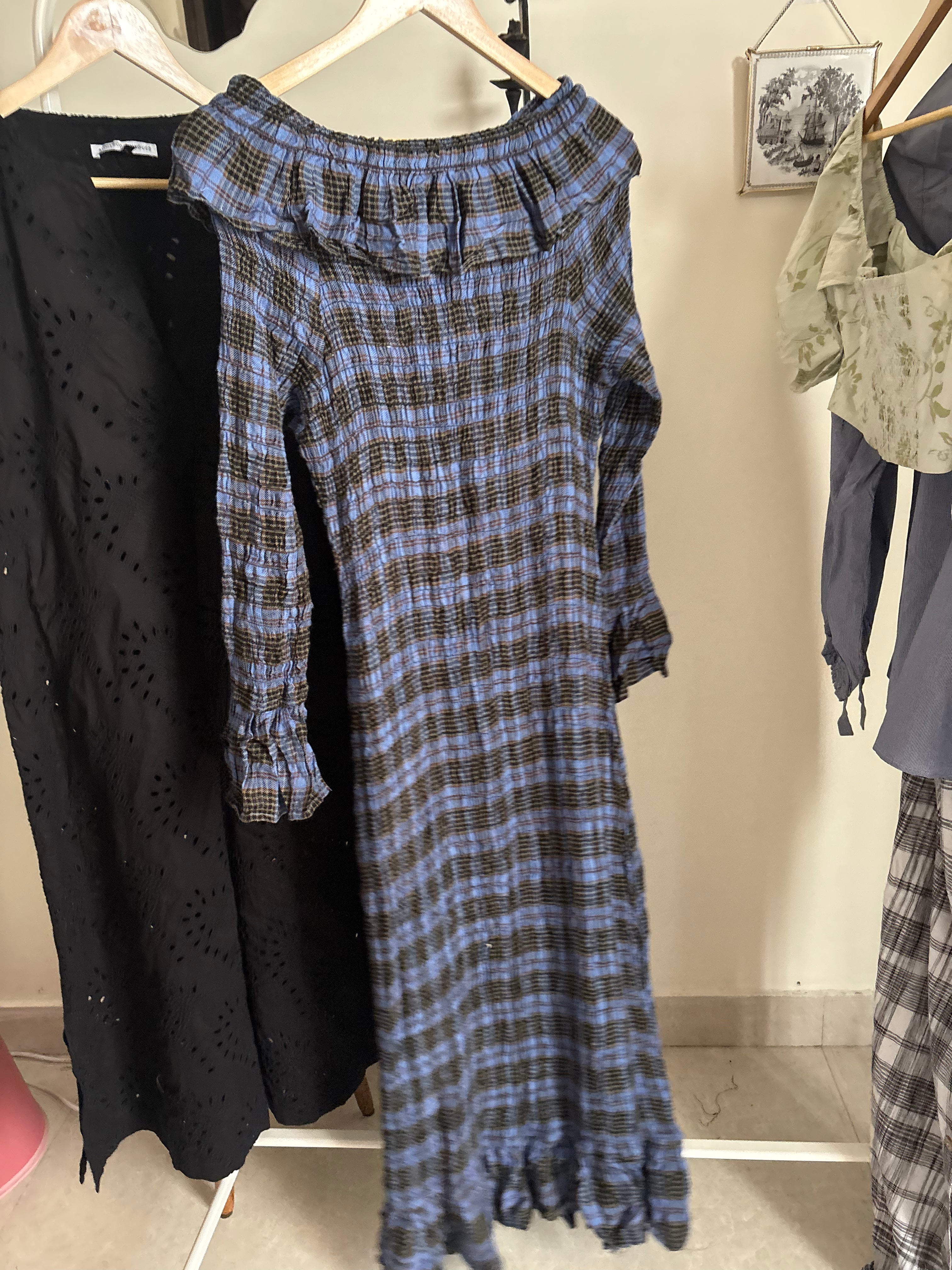 Coosy robe BLEUE CHARLOTTE DRESS S