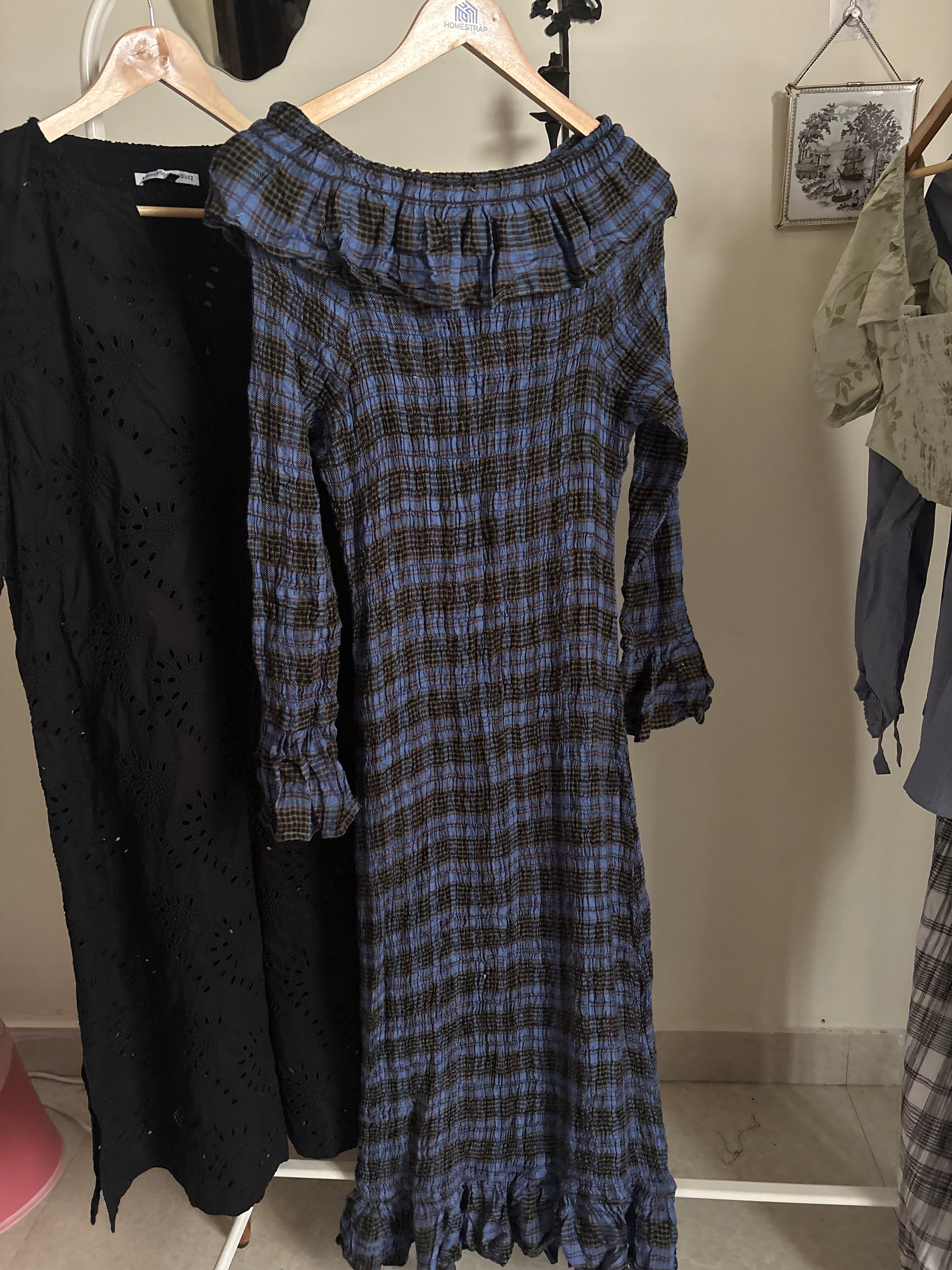 Coosy robe BLEUE CHARLOTTE DRESS S