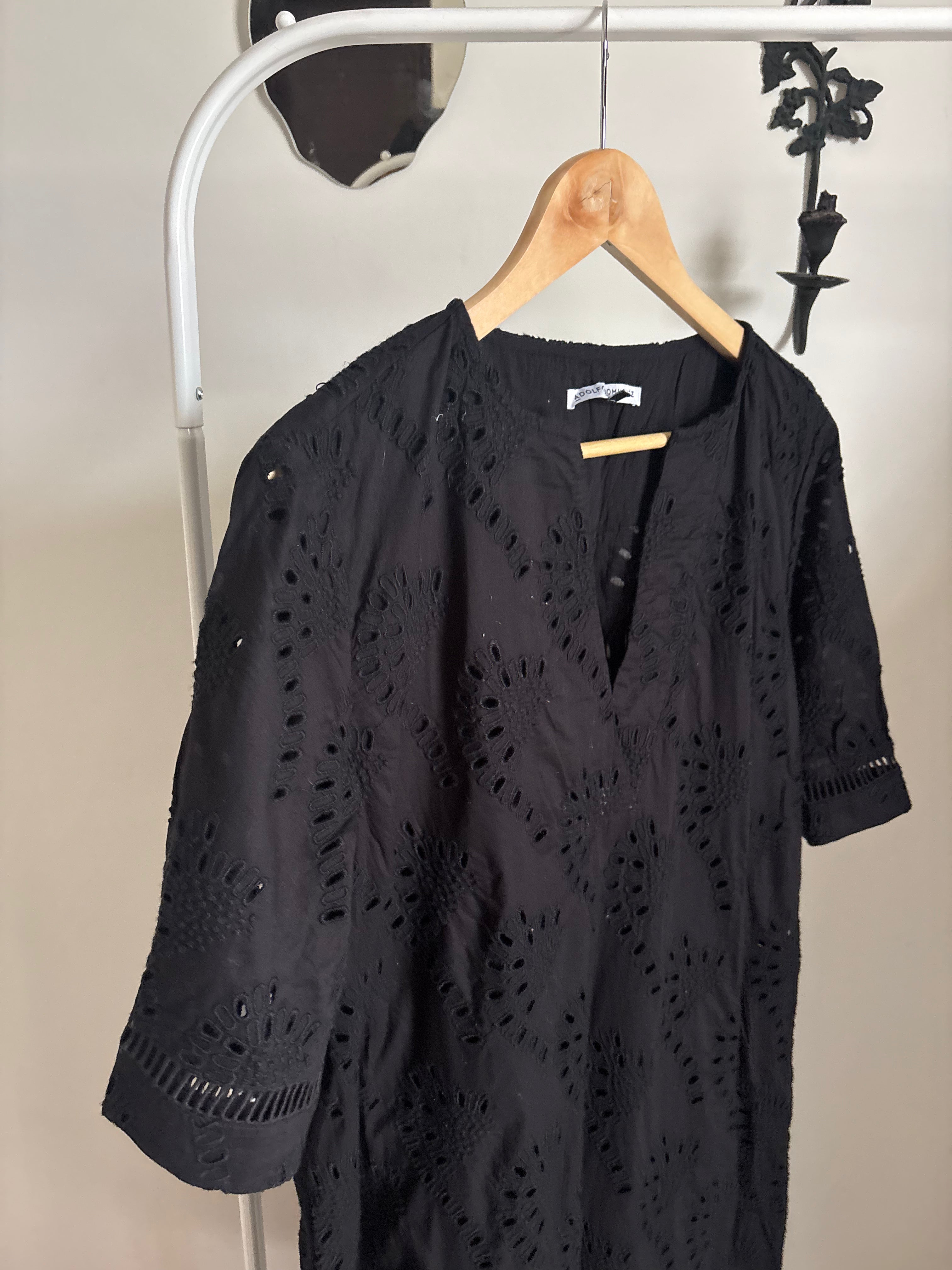 ADOLFO DOMINGUEZ  Day dress - black M