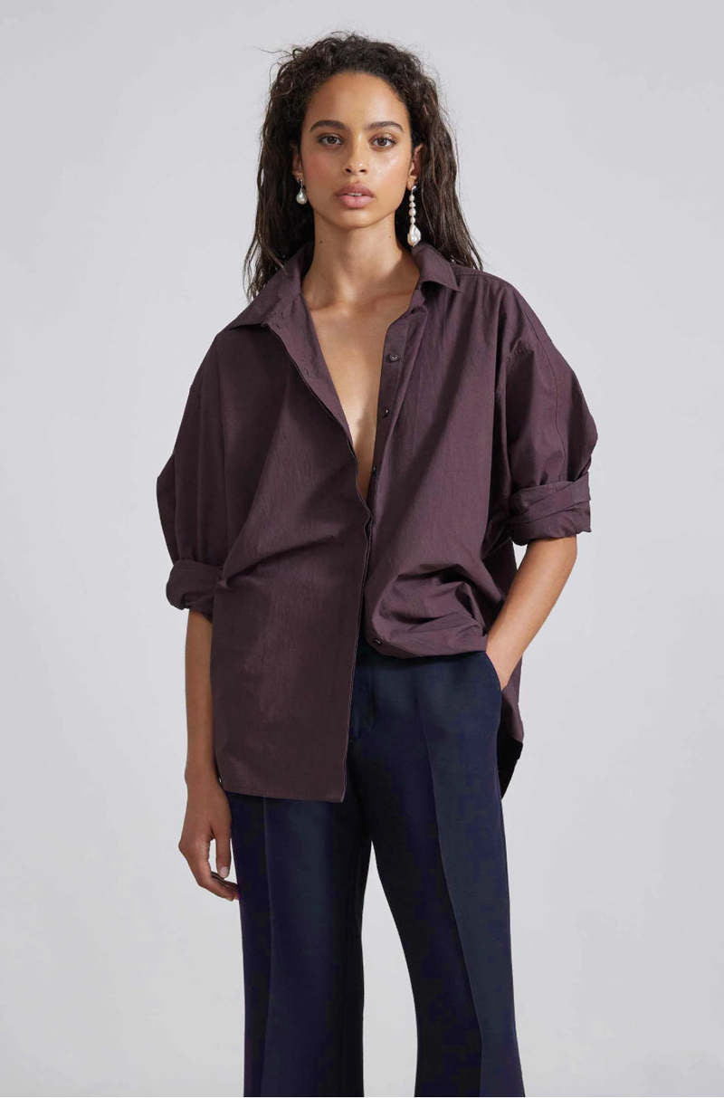 APIECE APART KAARINA DOLMAN BUTTON UPS