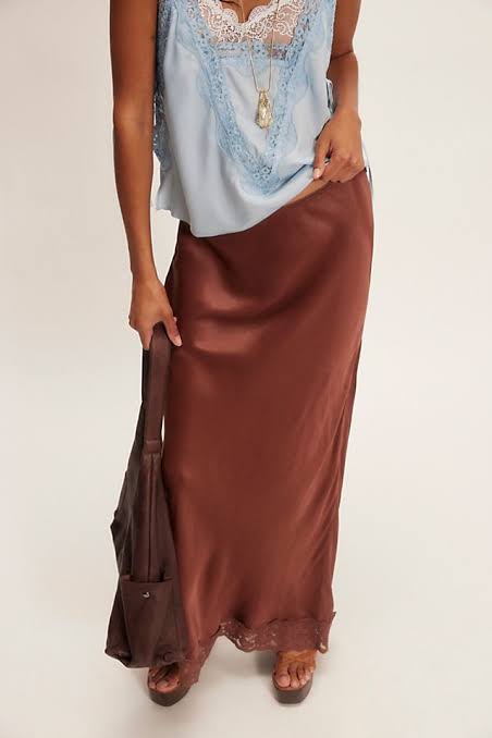 FREE PEOPLE Savino Maxi Skirt