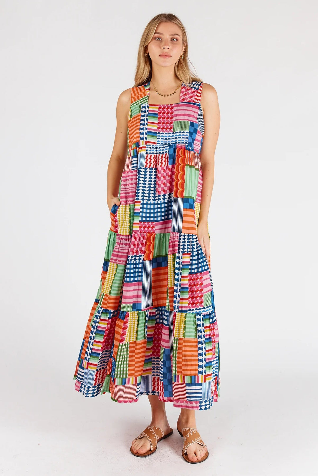 THIS AND THAT GILGANDRA ELENA SUNDRESS - MULTI M