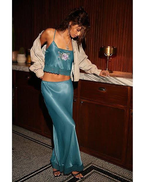 FREE PEOPLE Savino Maxi Skirt