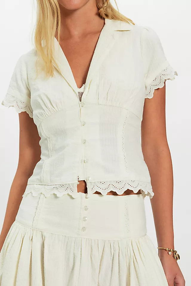 FREE PEOPLE In Your Eyes TOP L