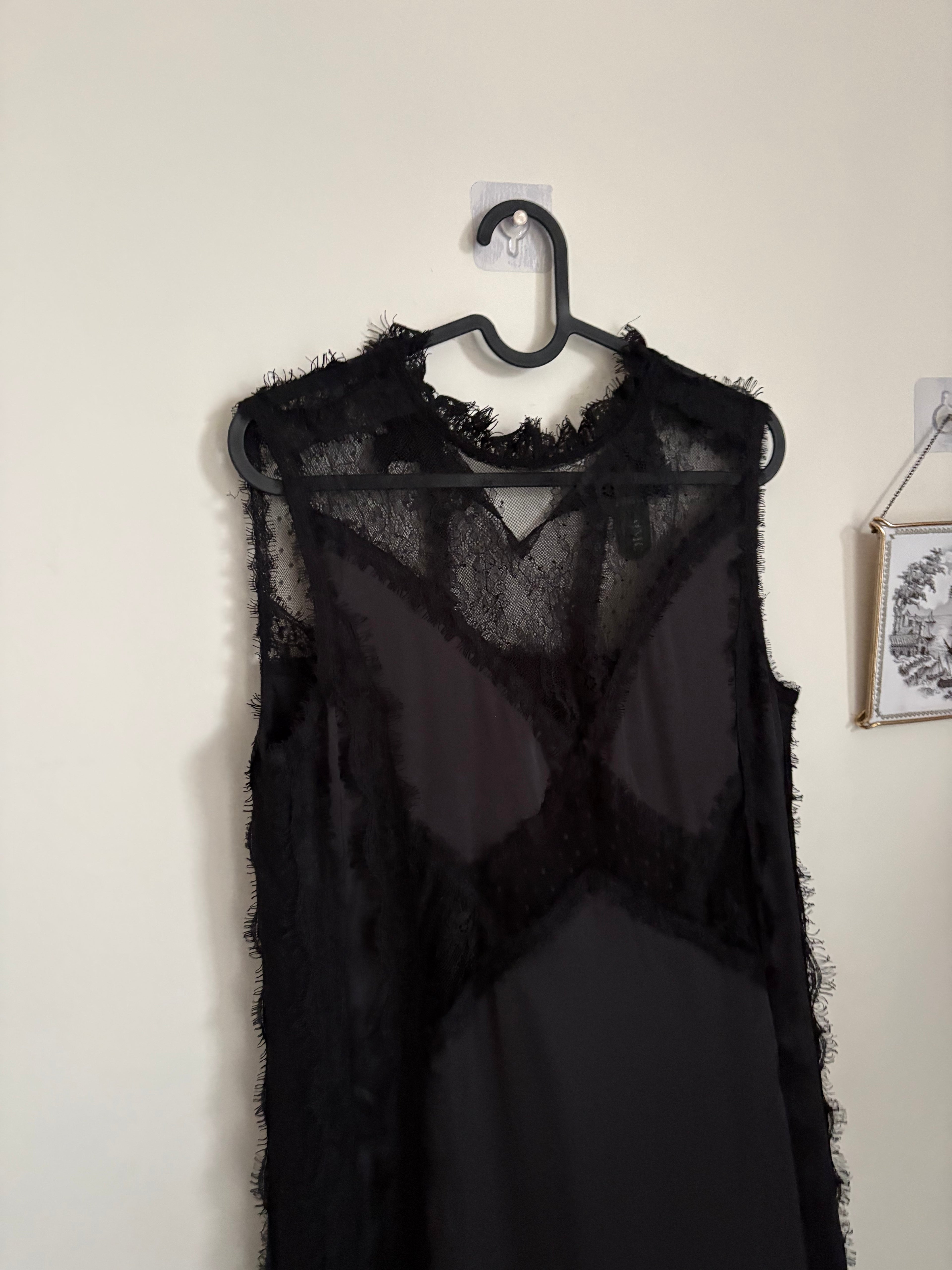 ALLSAINTS  Mila Lace Maxi Dress UK 10