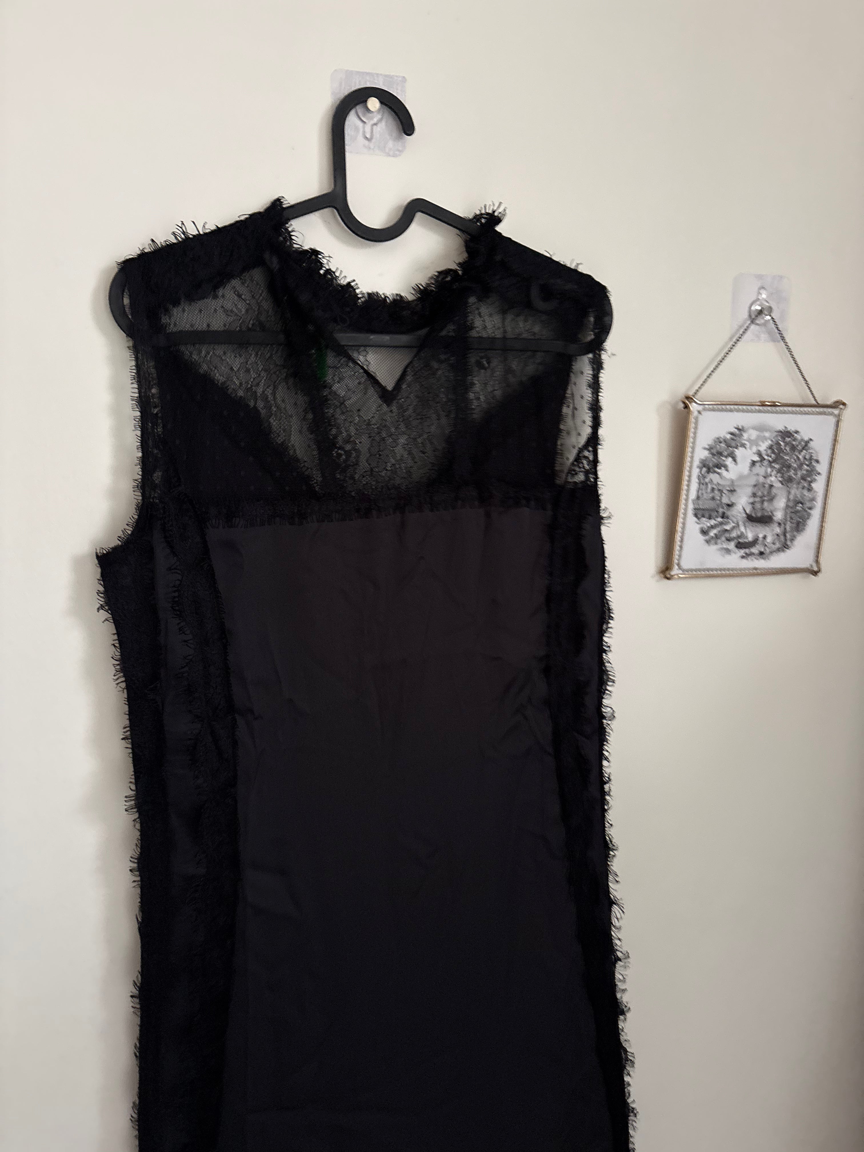 ALLSAINTS  Mila Lace Maxi Dress UK 10
