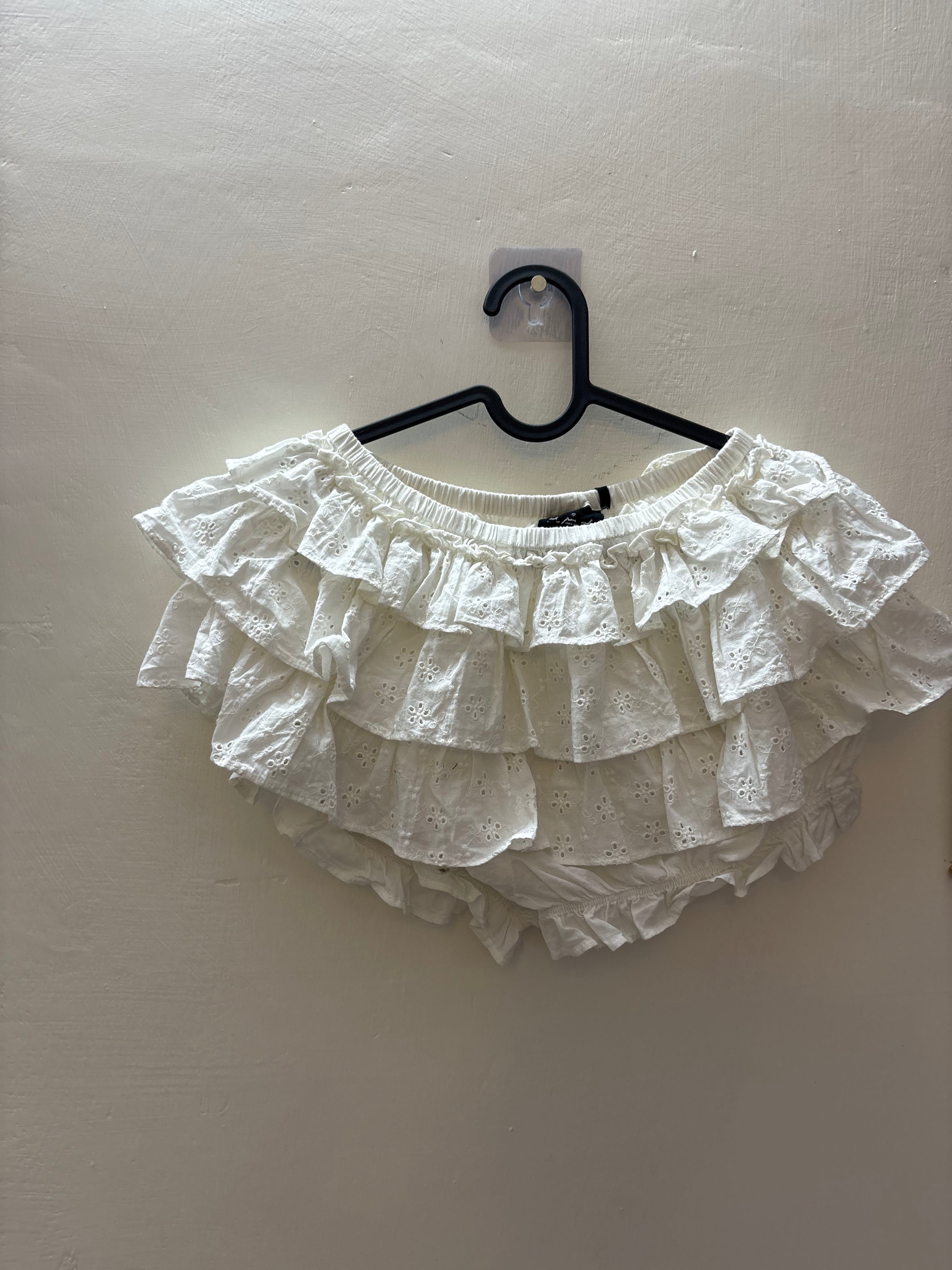 Out From Under Dolce Verano Ruffle Bloomer Micro Short
