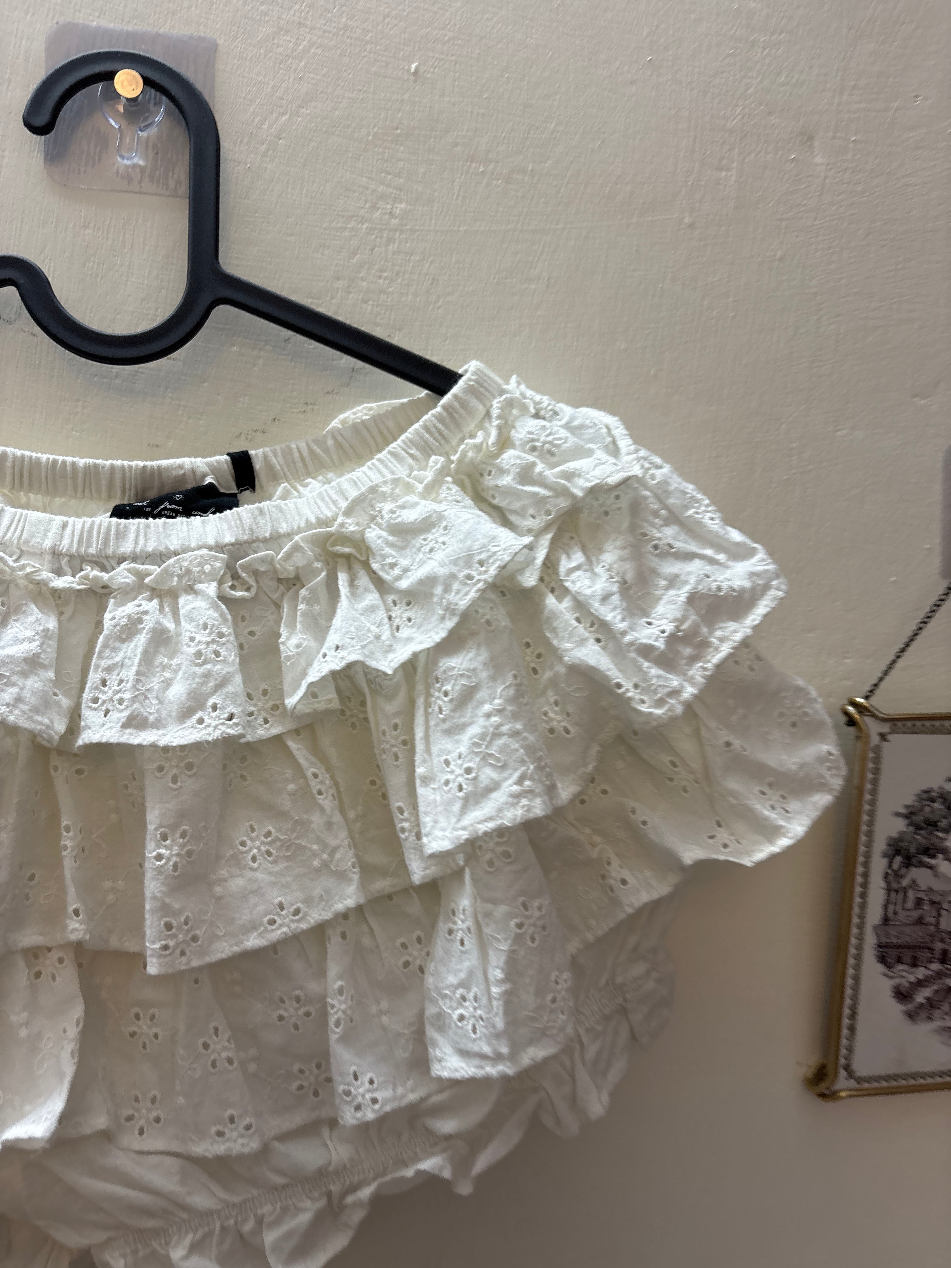 Out From Under Dolce Verano Ruffle Bloomer Micro Short