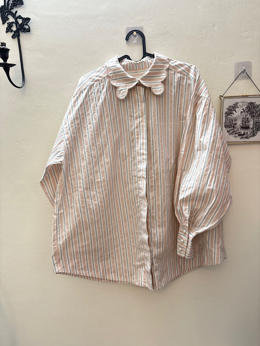 Damson Madder Phoebe Shirt (ALTERED-POCKETS REMOVED) M/L/XL