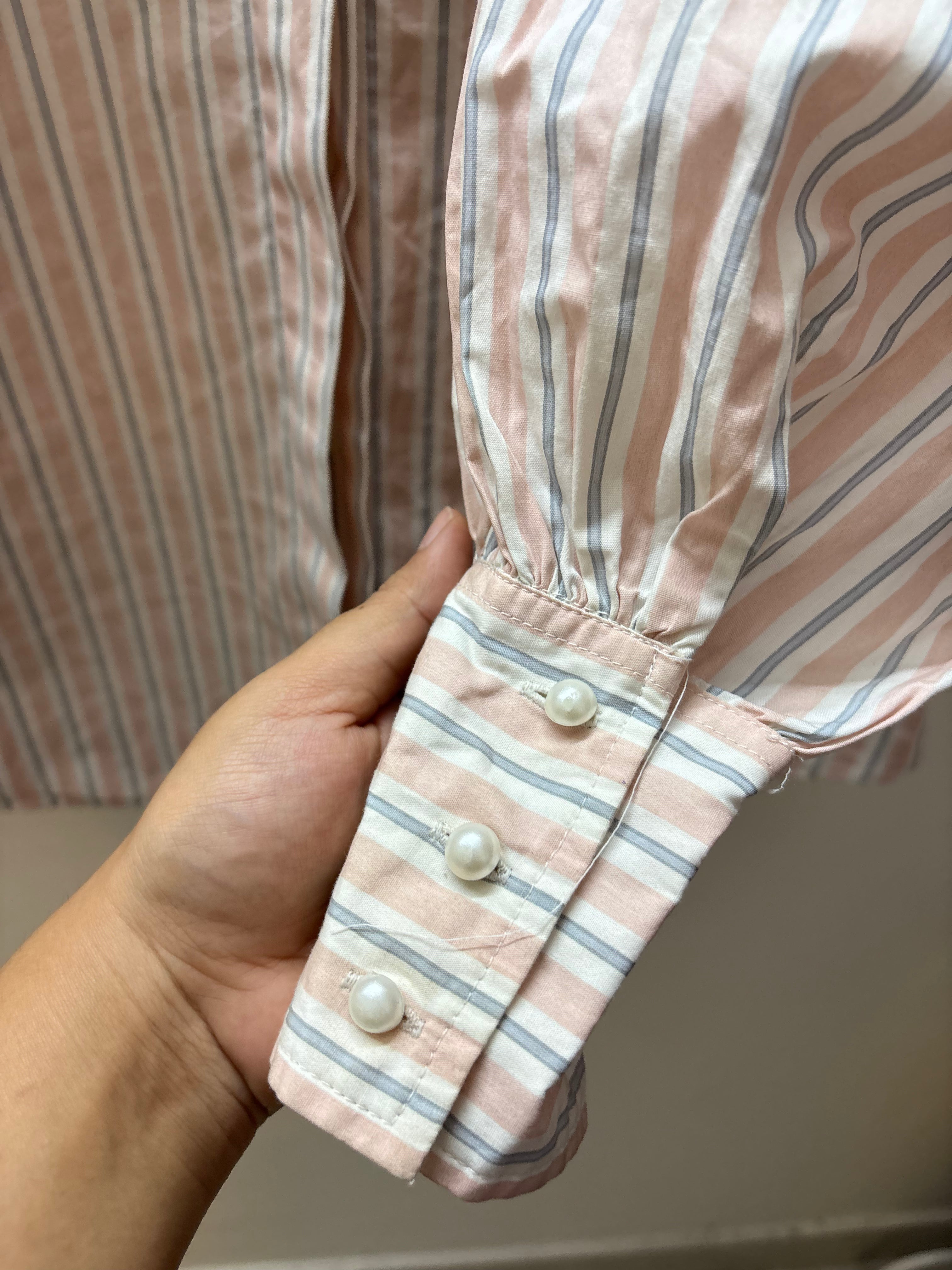 Damson Madder Phoebe Shirt (ALTERED-POCKETS REMOVED) M/L/XL