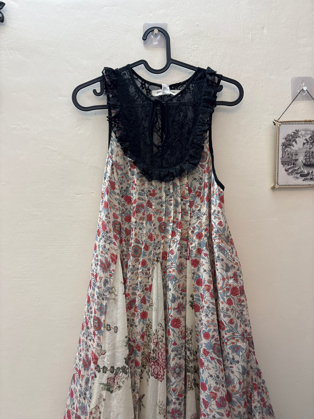 URBAN OUTFITTERS Brandy Lace Midi Dress