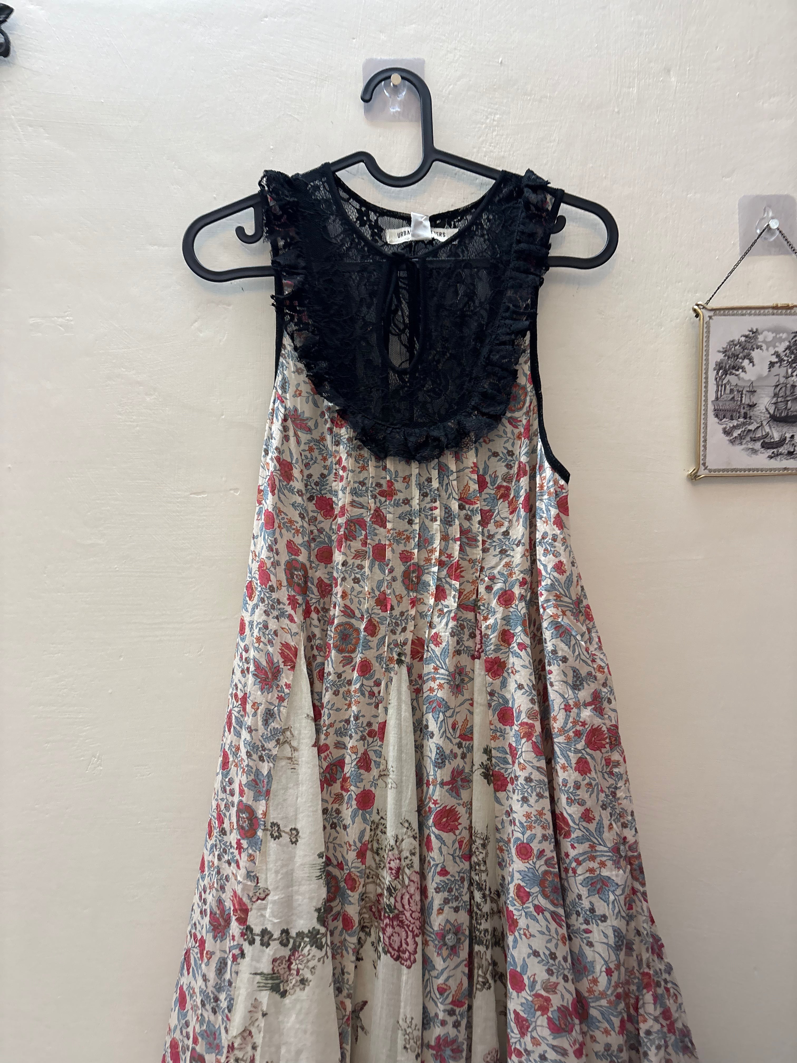 URBAN OUTFITTERS Brandy Lace Midi Dress