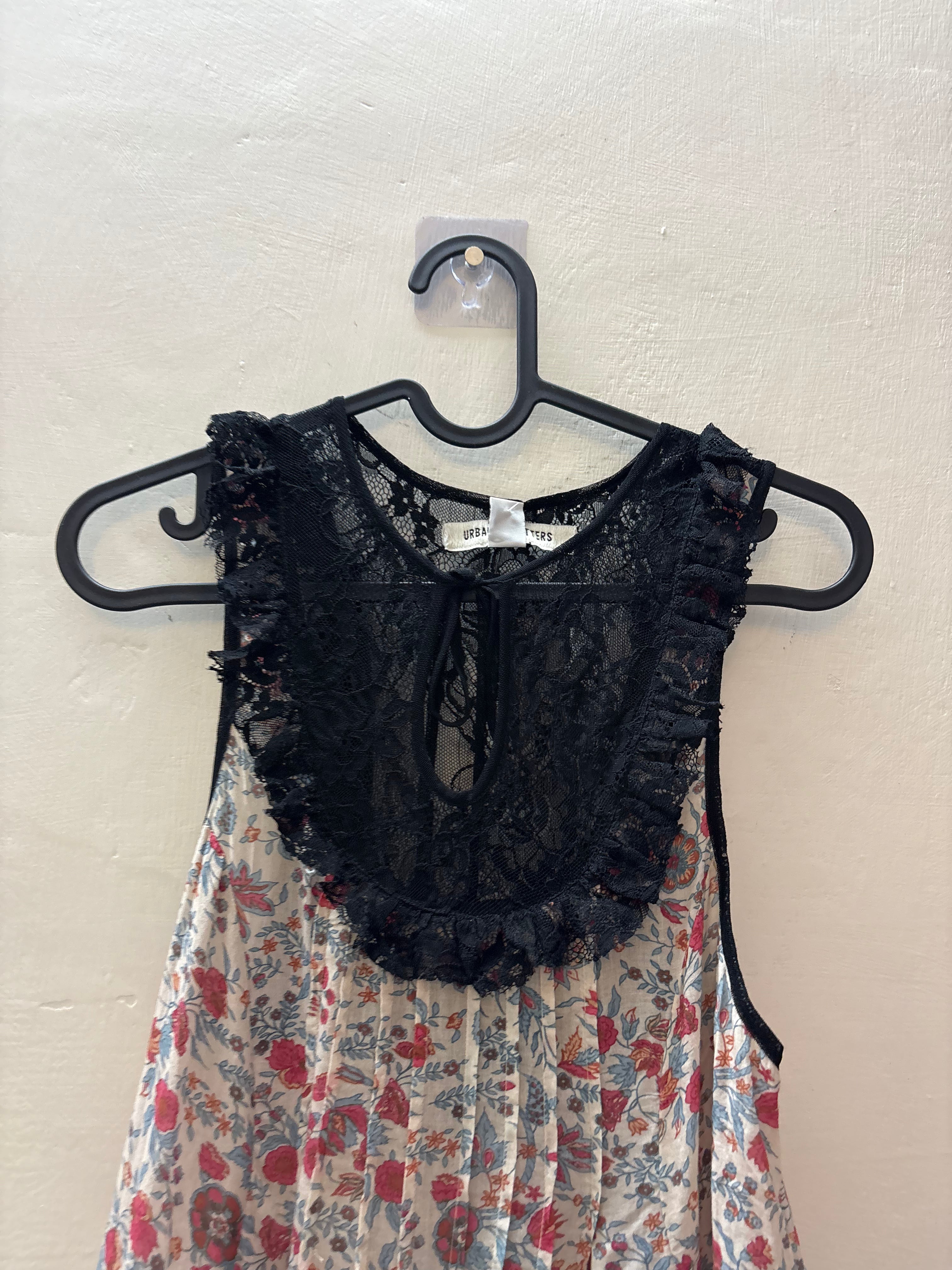 URBAN OUTFITTERS Brandy Lace Midi Dress