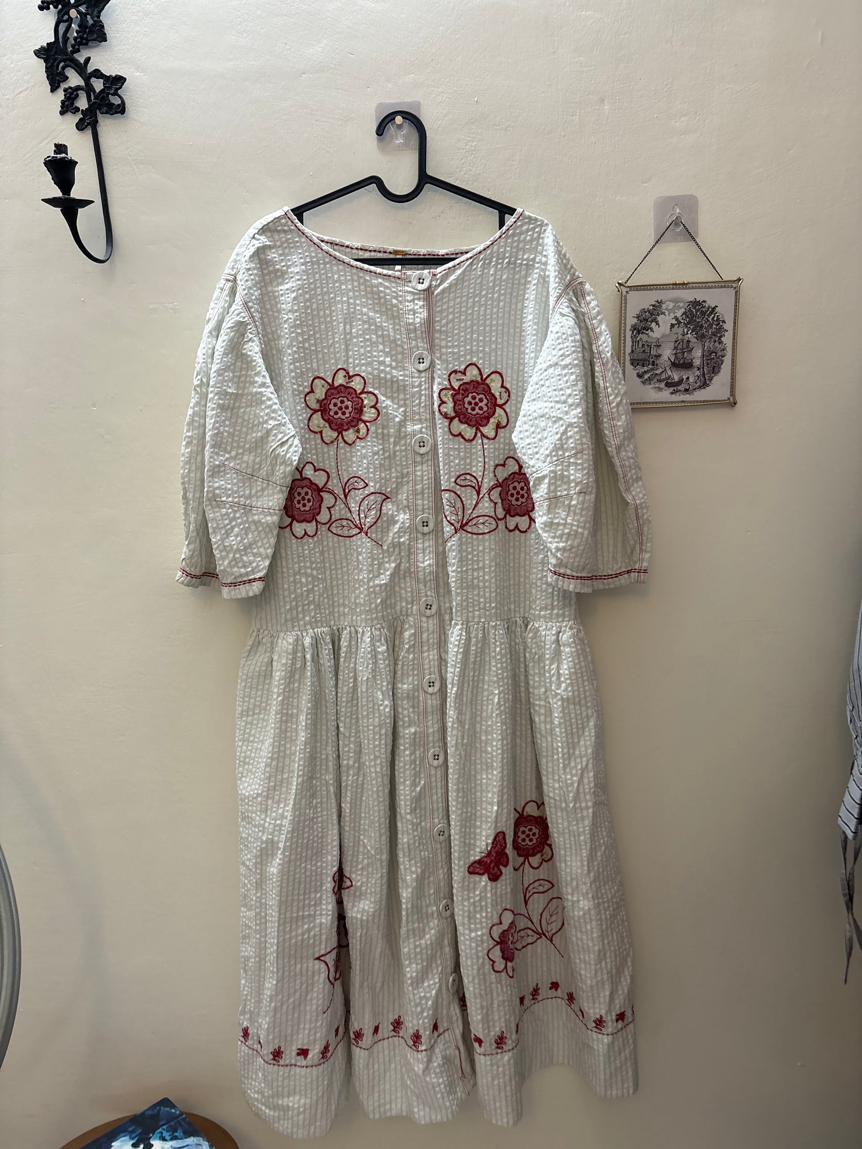 Free People Saugatuck Midi Dress  S/M