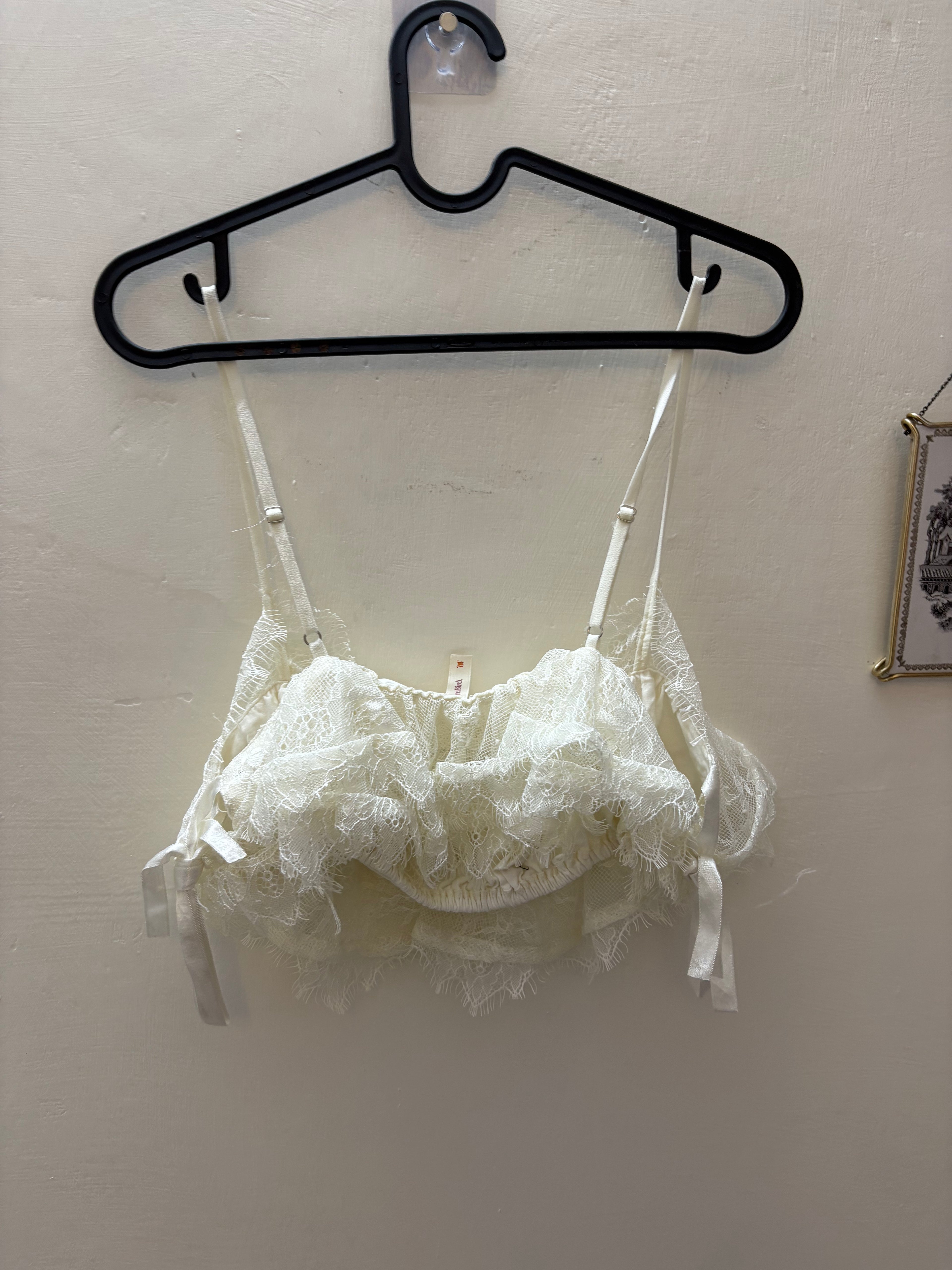 LyreBird Lace Swing Crop Cami Top