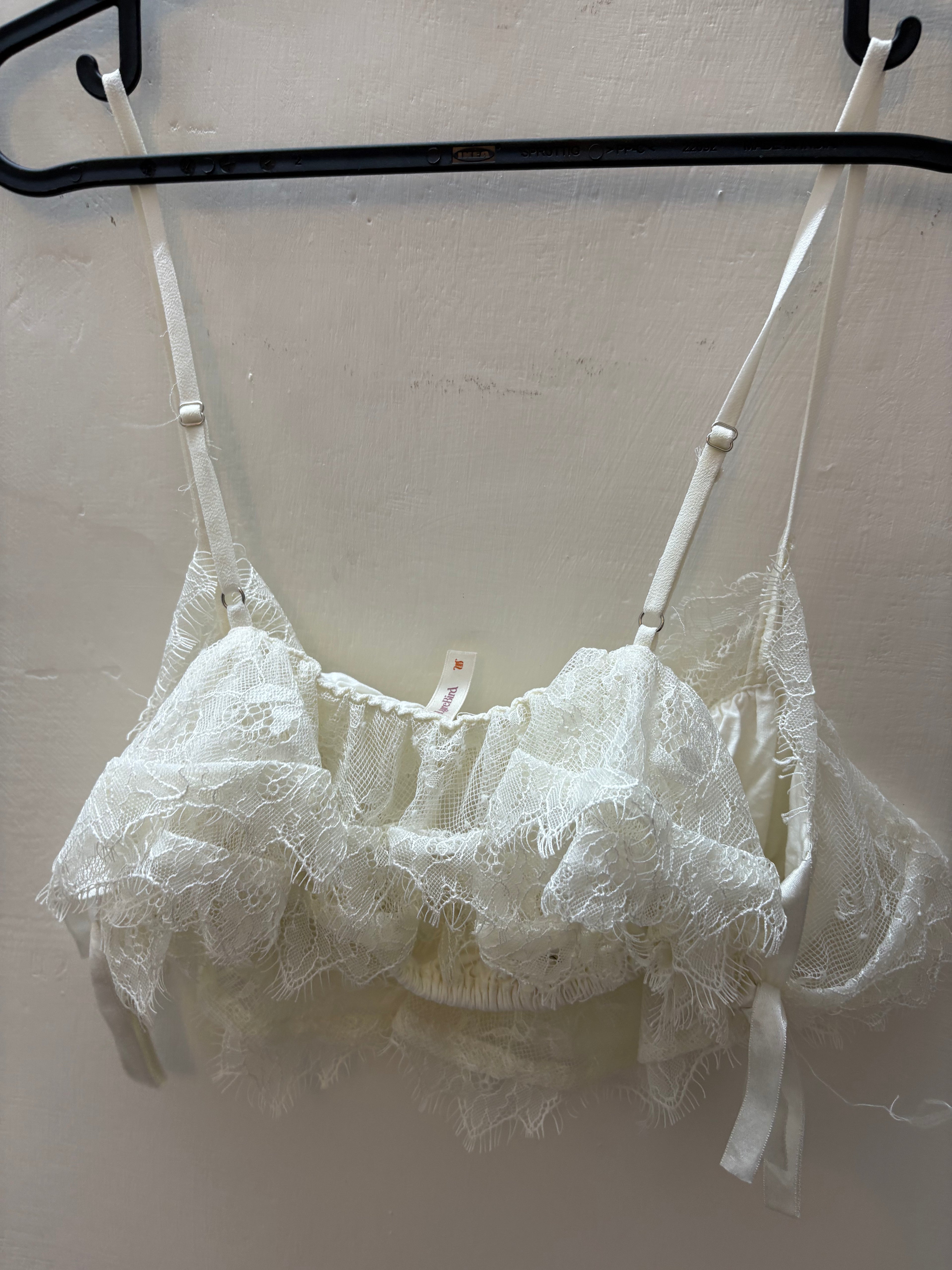 LyreBird Lace Swing Crop Cami Top