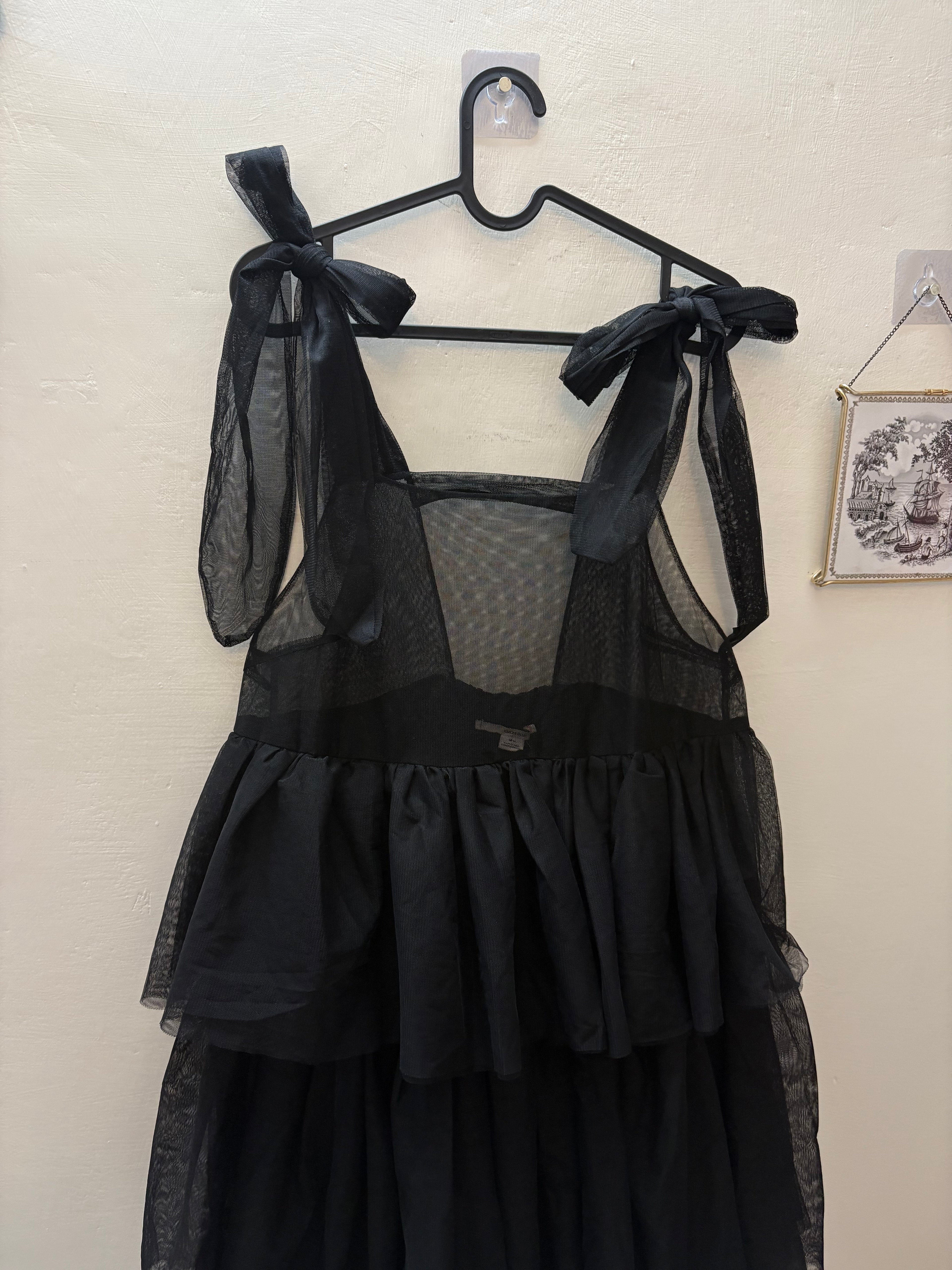 Kimchi Blue Nina Tiered Babydoll Dress M